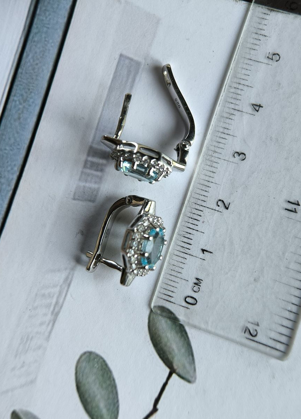 Сережки Silver Flame (354214493)