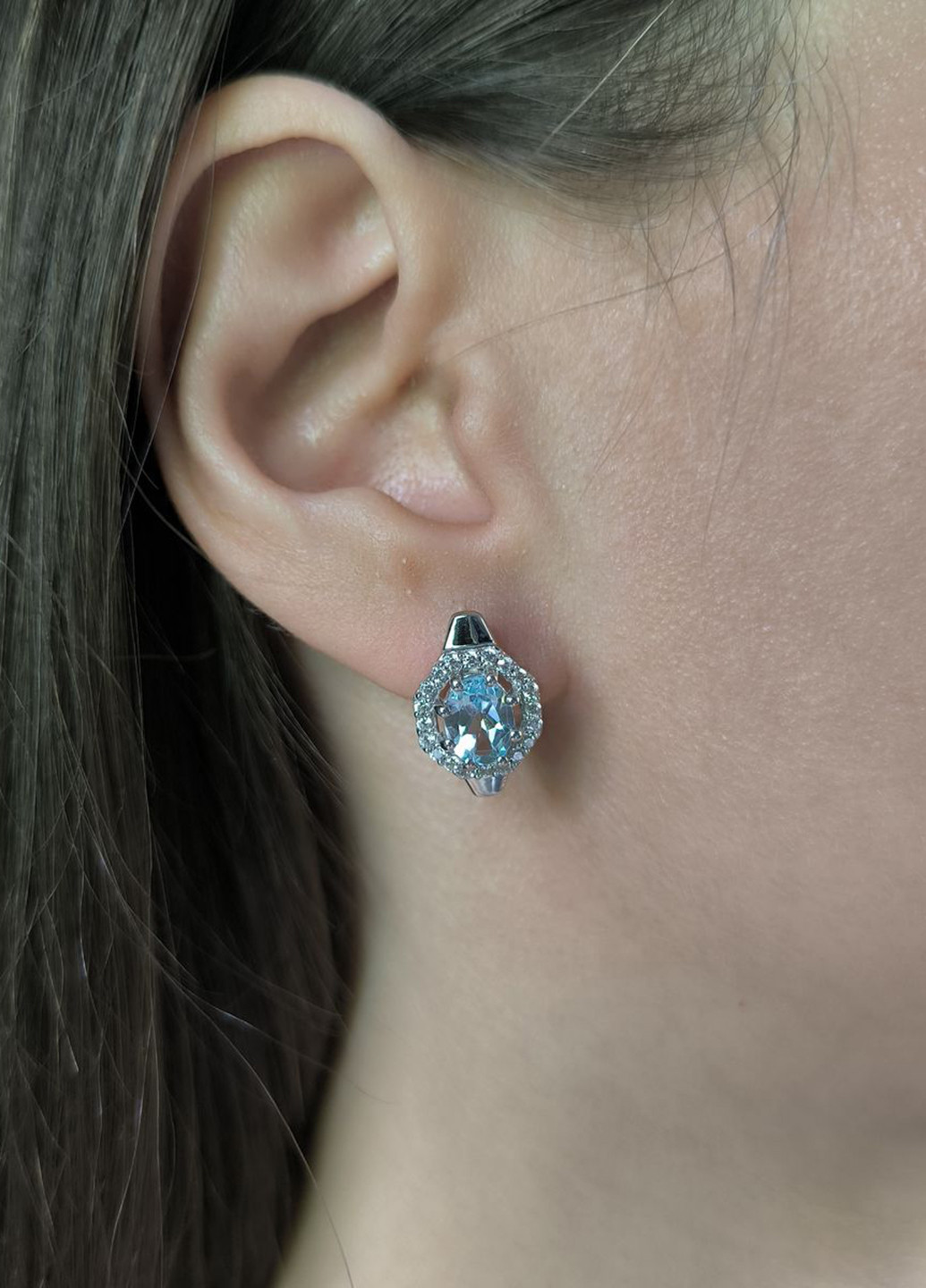 Сережки Silver Flame (354214493)