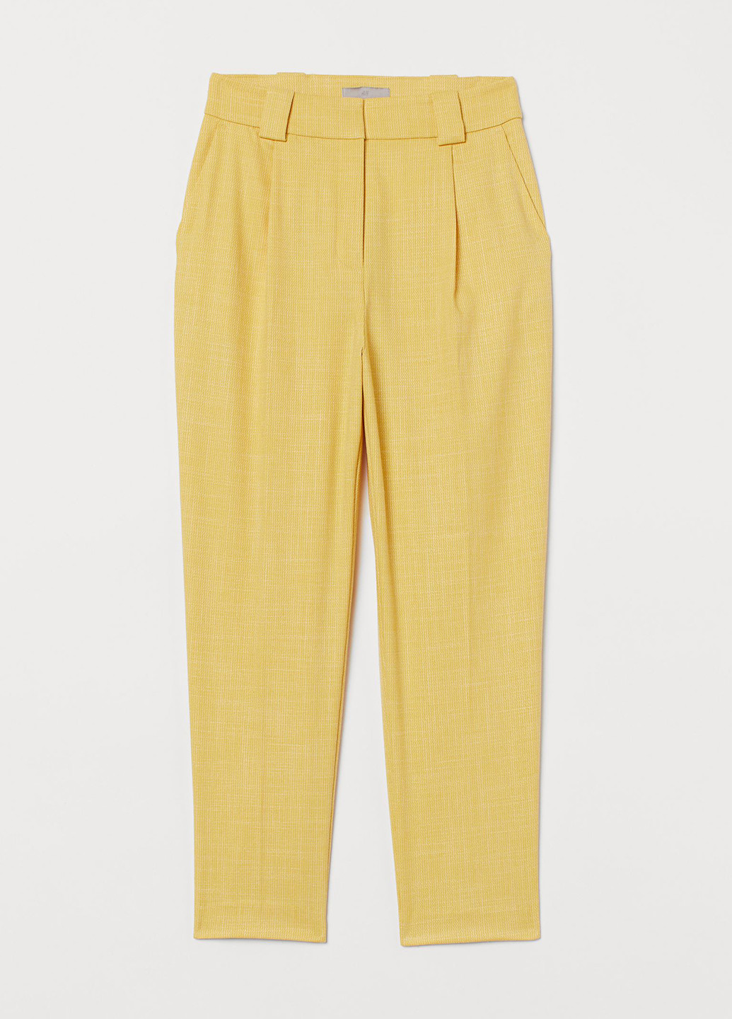 Желтые кэжуал летние каррот брюки H&M