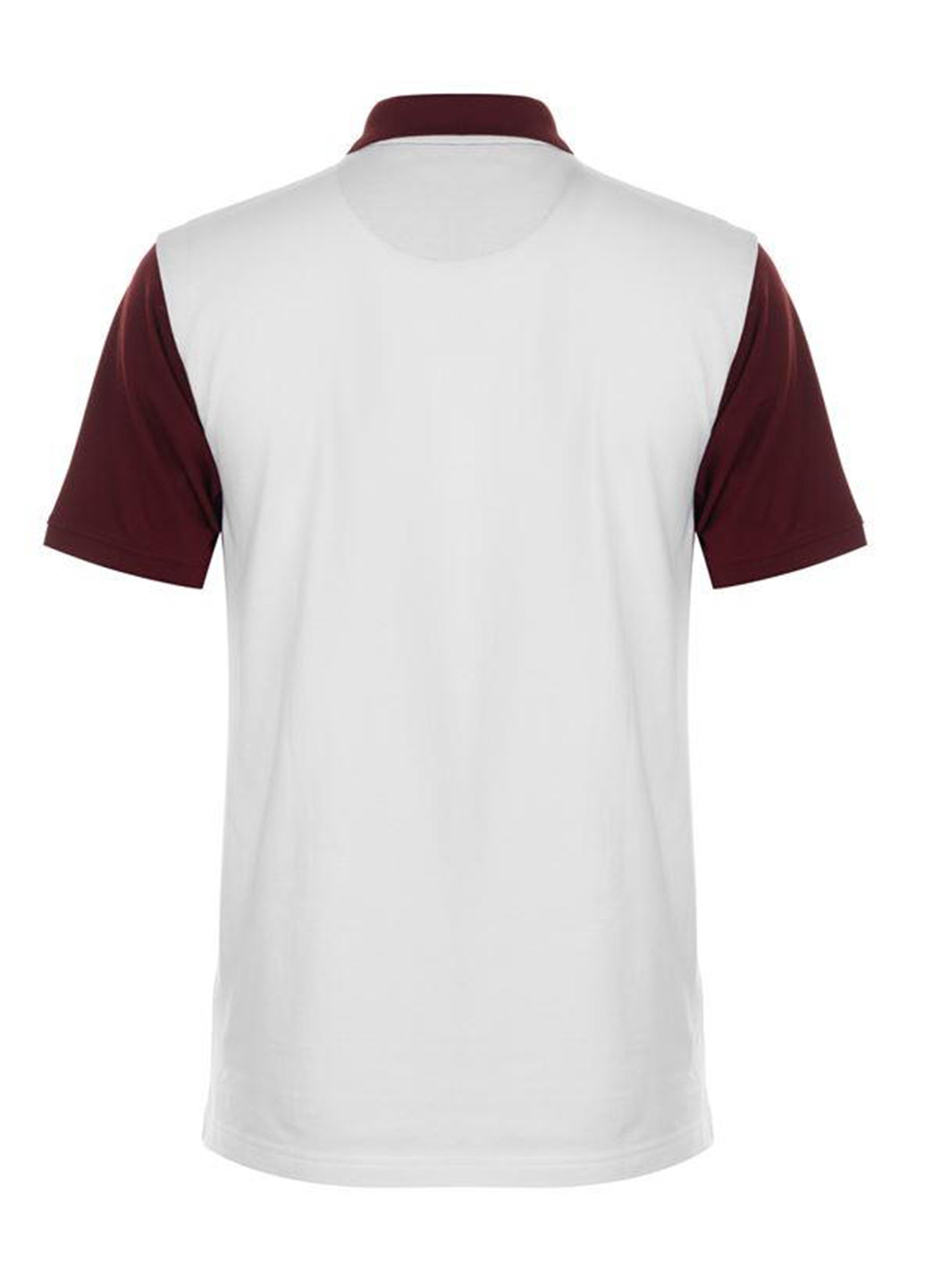 Бордовая футболка-поло для мужчин Pierre Cardin с логотипом