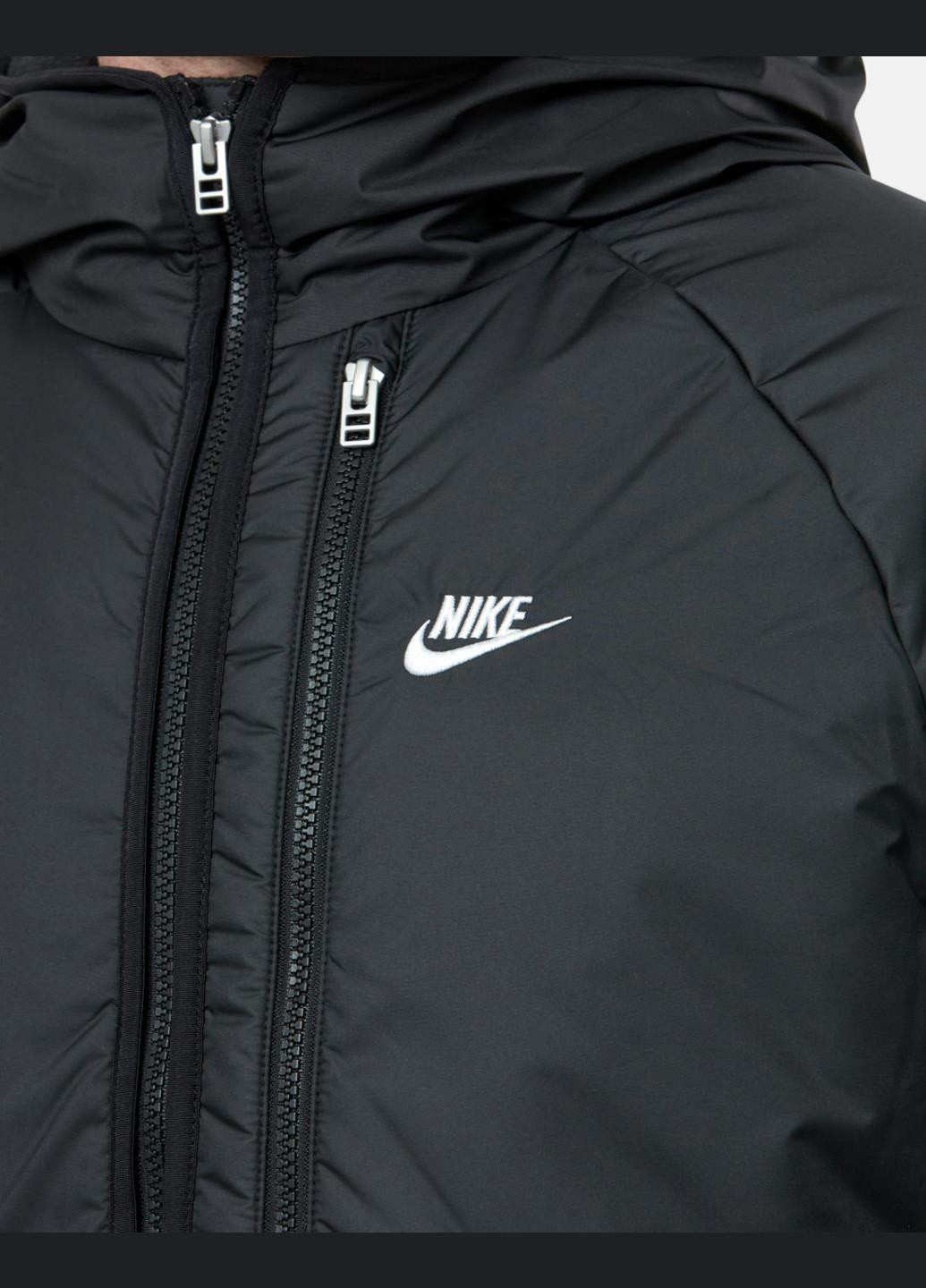 Чорна демісезонна куртка dx2038-010 Nike ThermaFIT Legacy