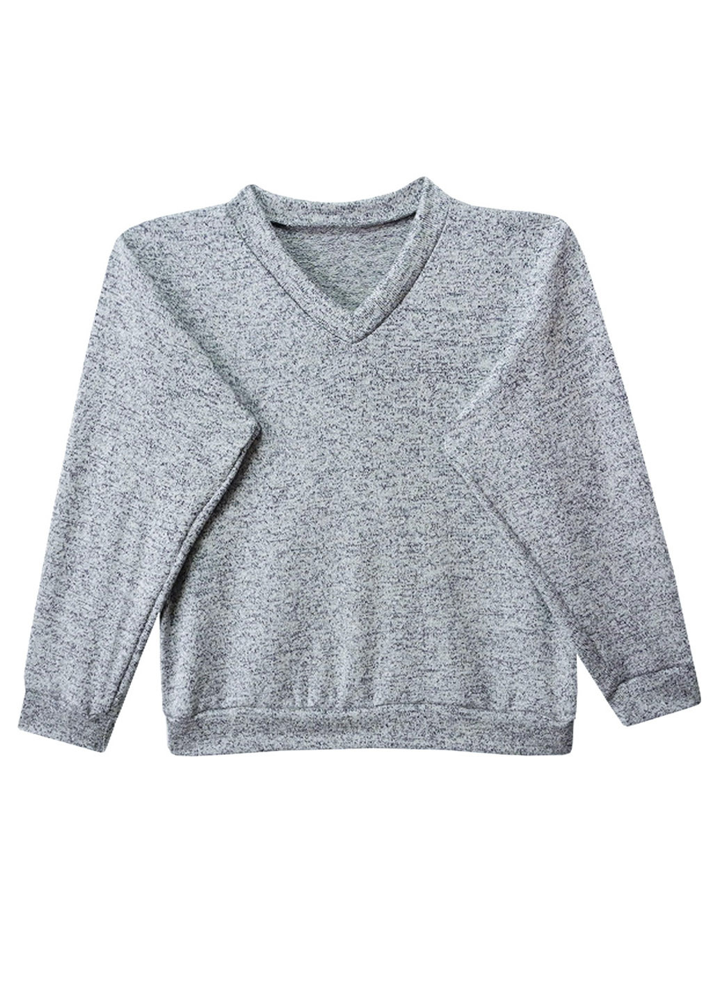 Серый демисезонный пуловер пуловер Клим