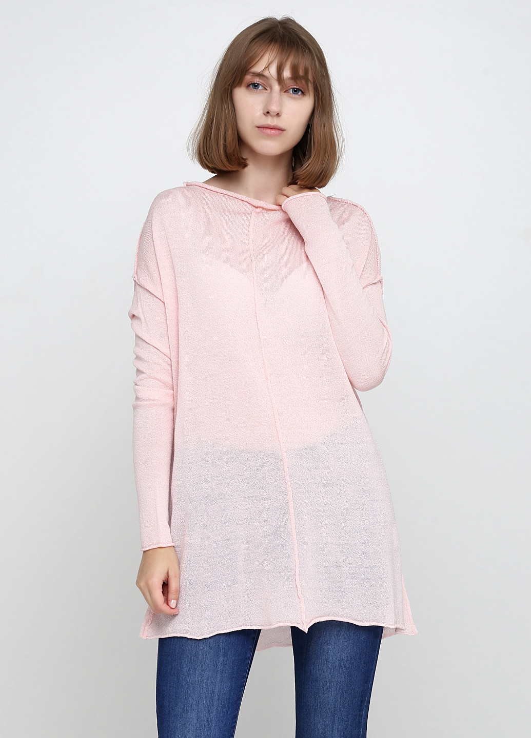 Светло-розовый демисезонный джемпер джемпер G-Ysual 1988