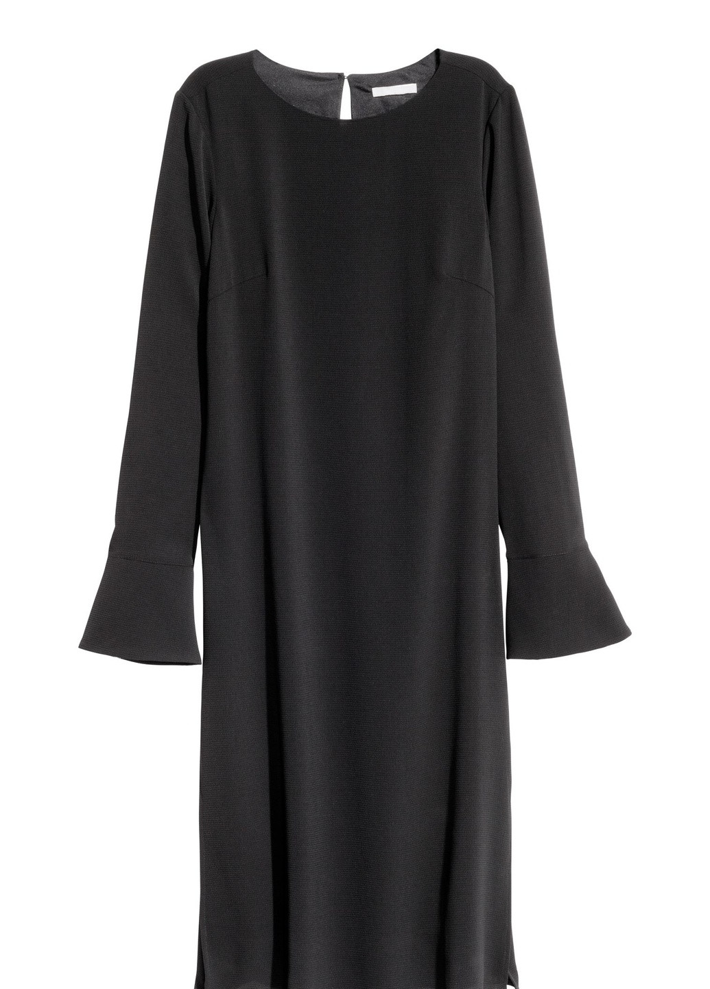 Чорна кежуал сукня H&M однотонна