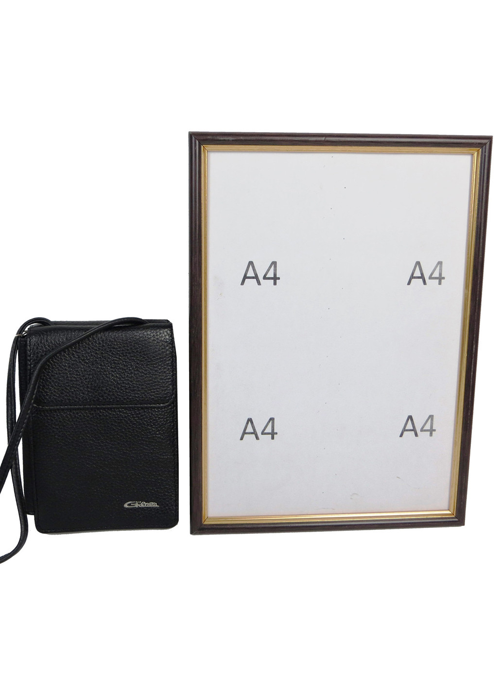 Чоловіча шкіряна сумка 17х12х25 см Giorgio Ferretti (254595188)