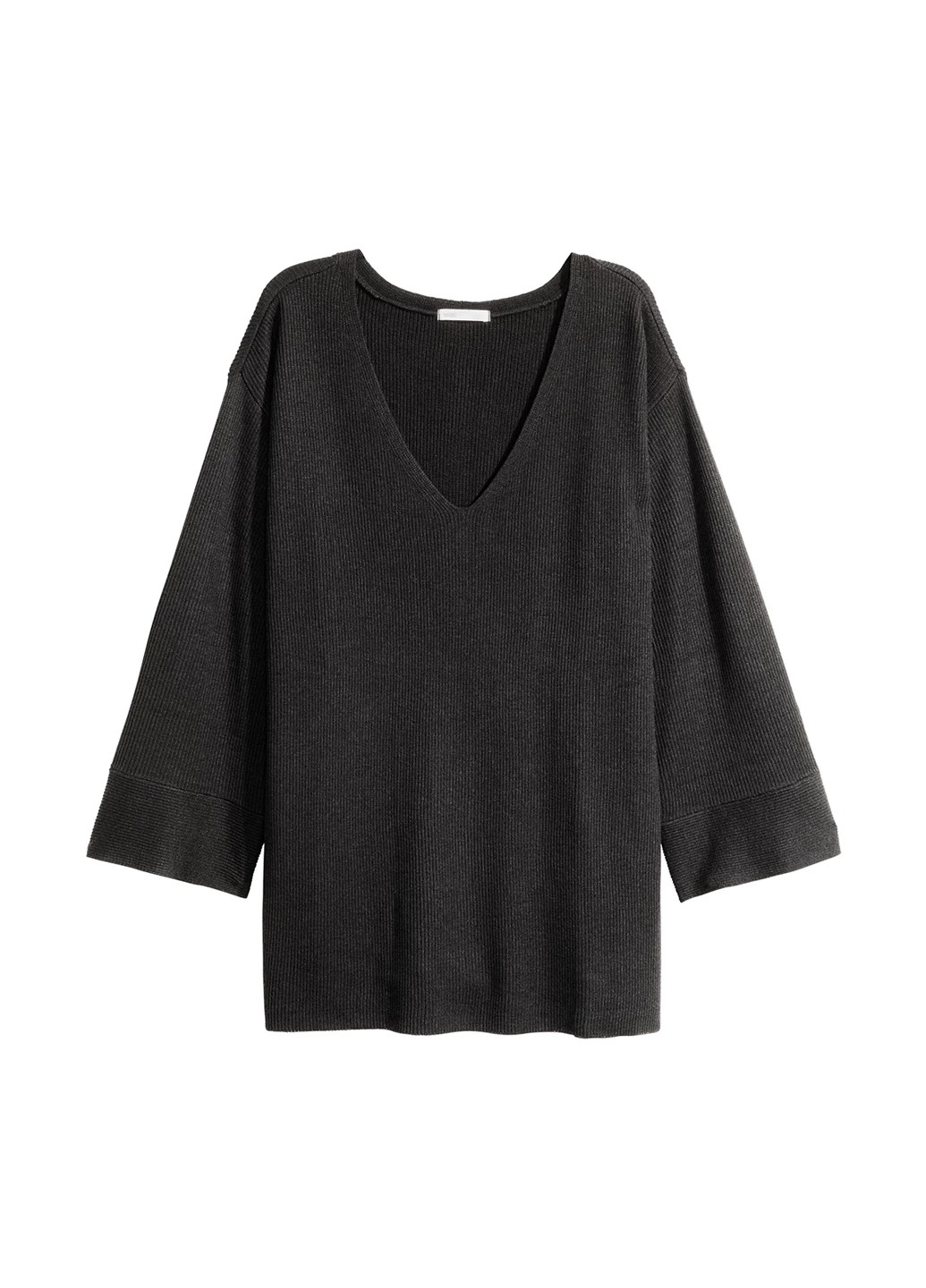 Темно-сірий демісезонний светр пуловер H&M