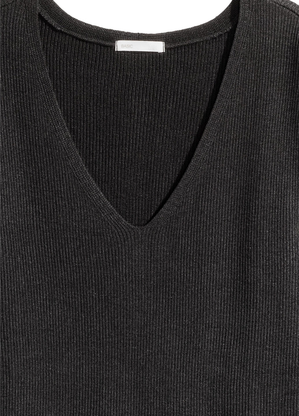Темно-сірий демісезонний светр пуловер H&M