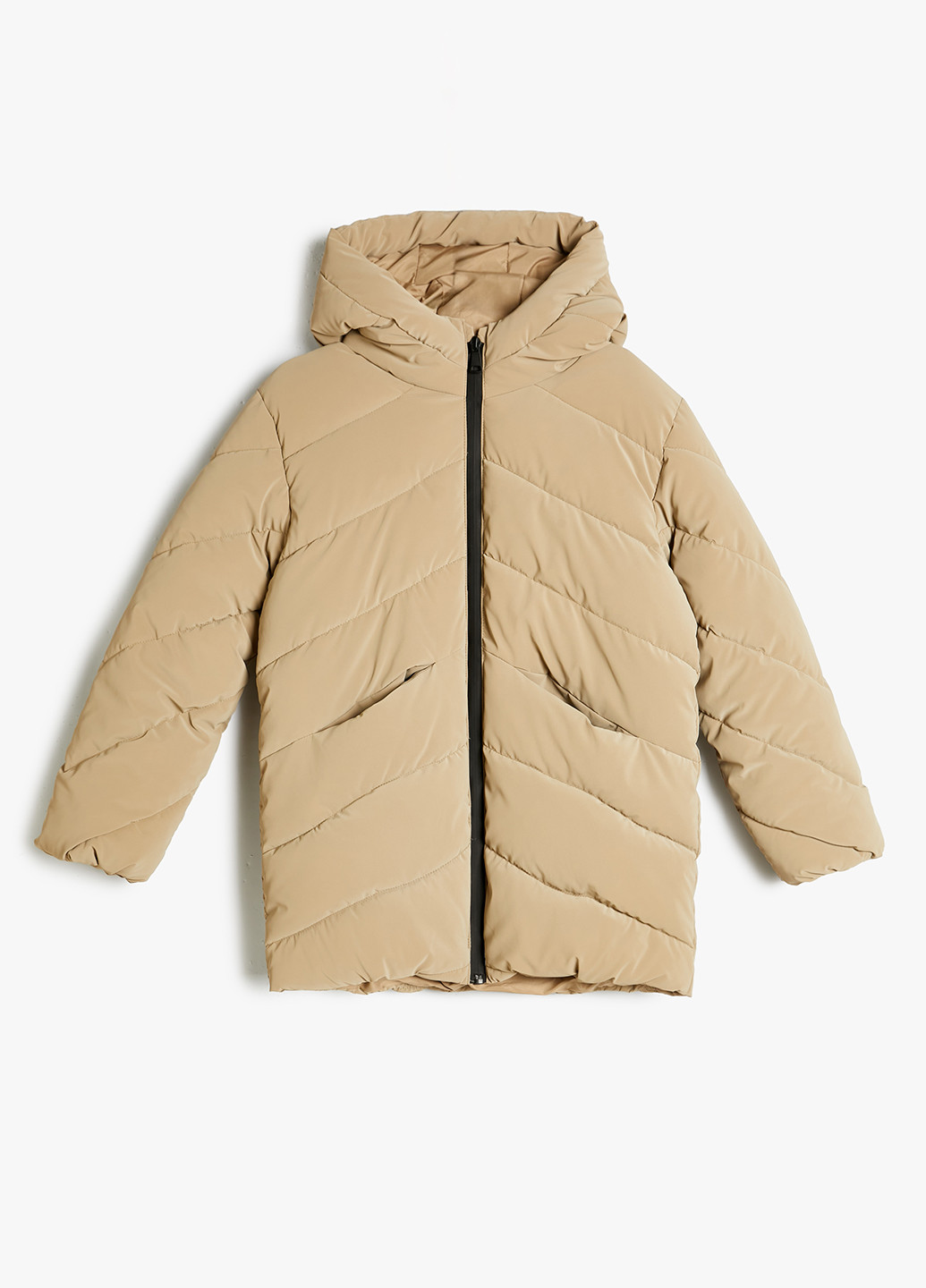 Бежевая демисезонная куртка KOTON