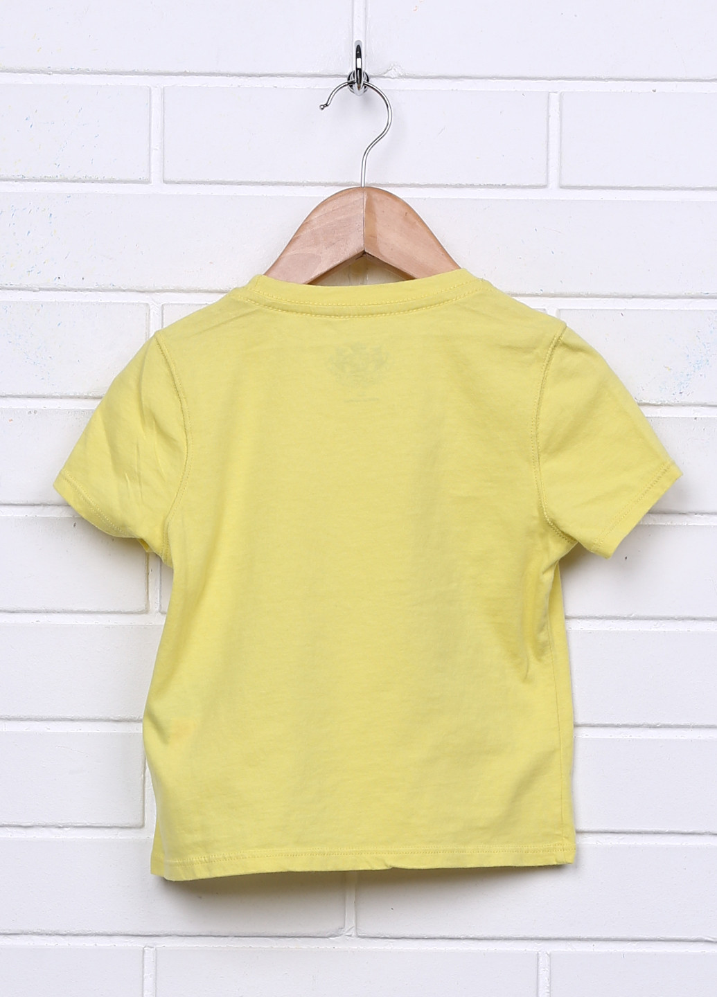Лимонная летняя футболка с коротким рукавом Juicy Couture