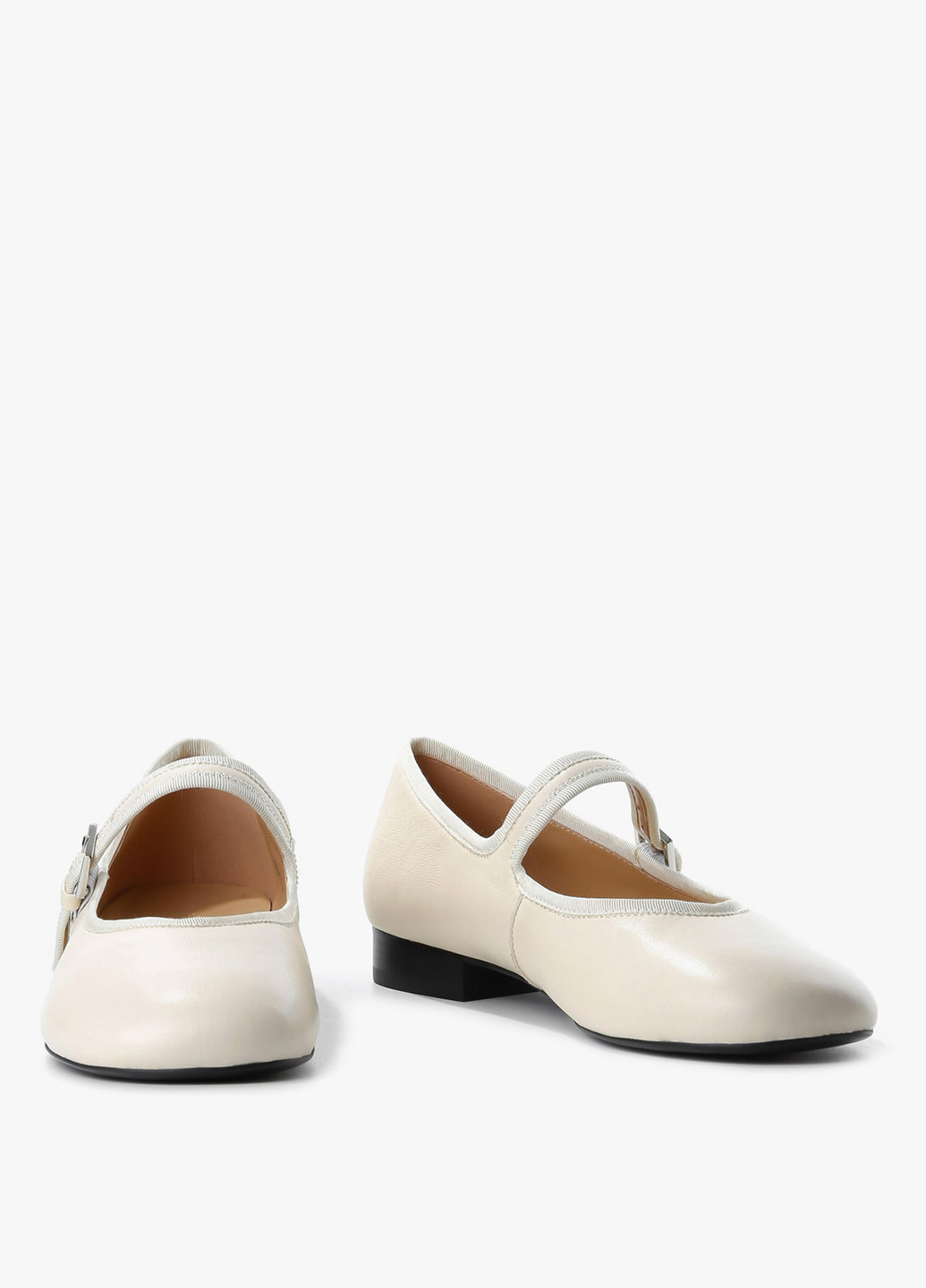 Le'BERDES Туфлі молочний з натуральна шкіра, україна — демісезон (286331378)