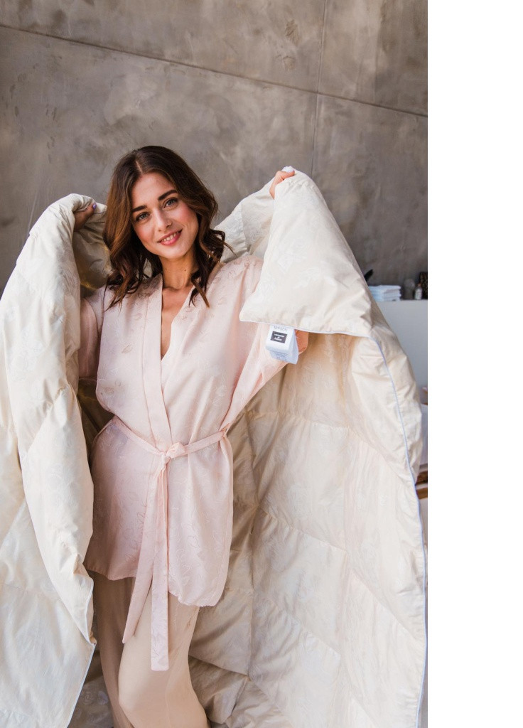 Ковдра MirSon пухова Extra 041 зима 200x220 см (2200000000934) No Brand (254008129)