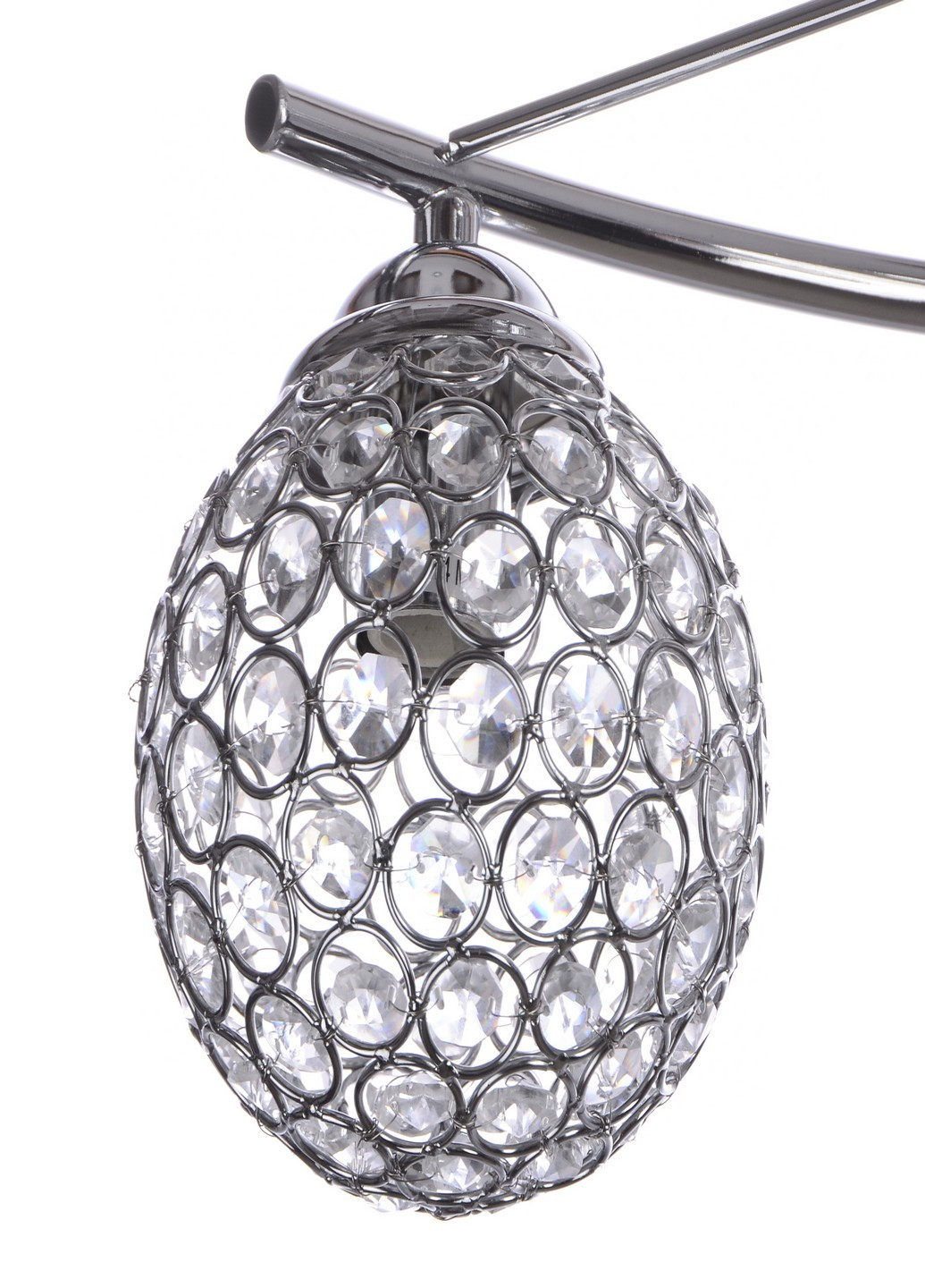 BR-01 382S / 5 E14 CH Люстра кришталева куля Brille (185914110)