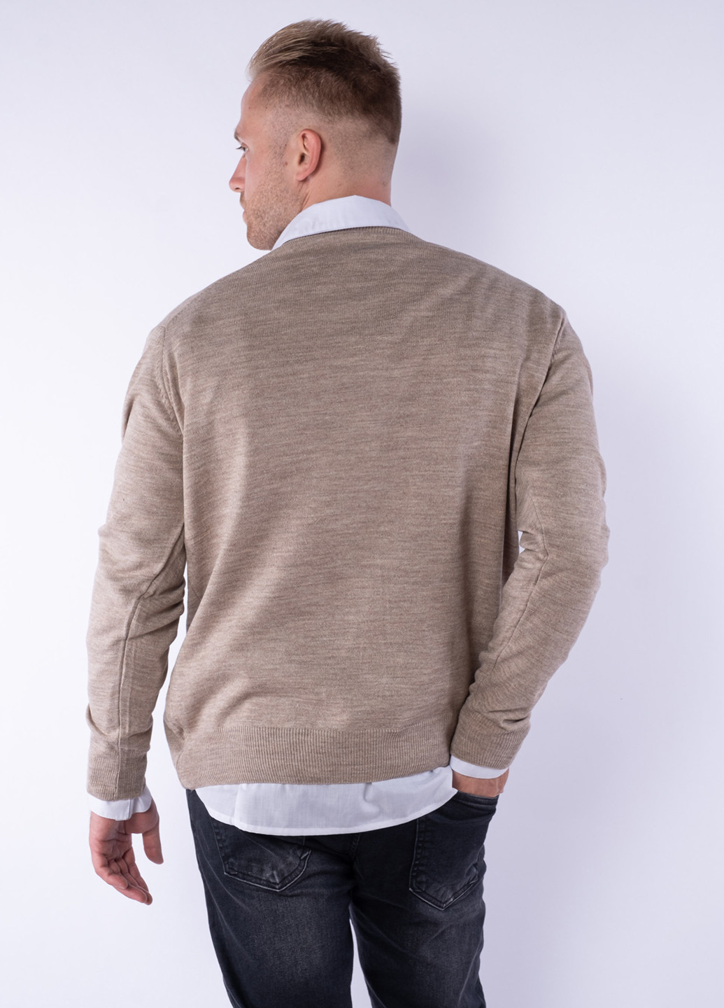 Коричневий демісезонний пуловер пуловер Time of Style