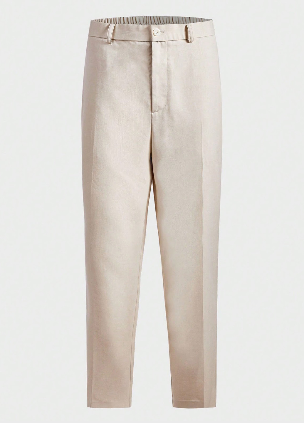 Світло-бежевий демісезонний костюм (піджак, штани) брючний SHEIN