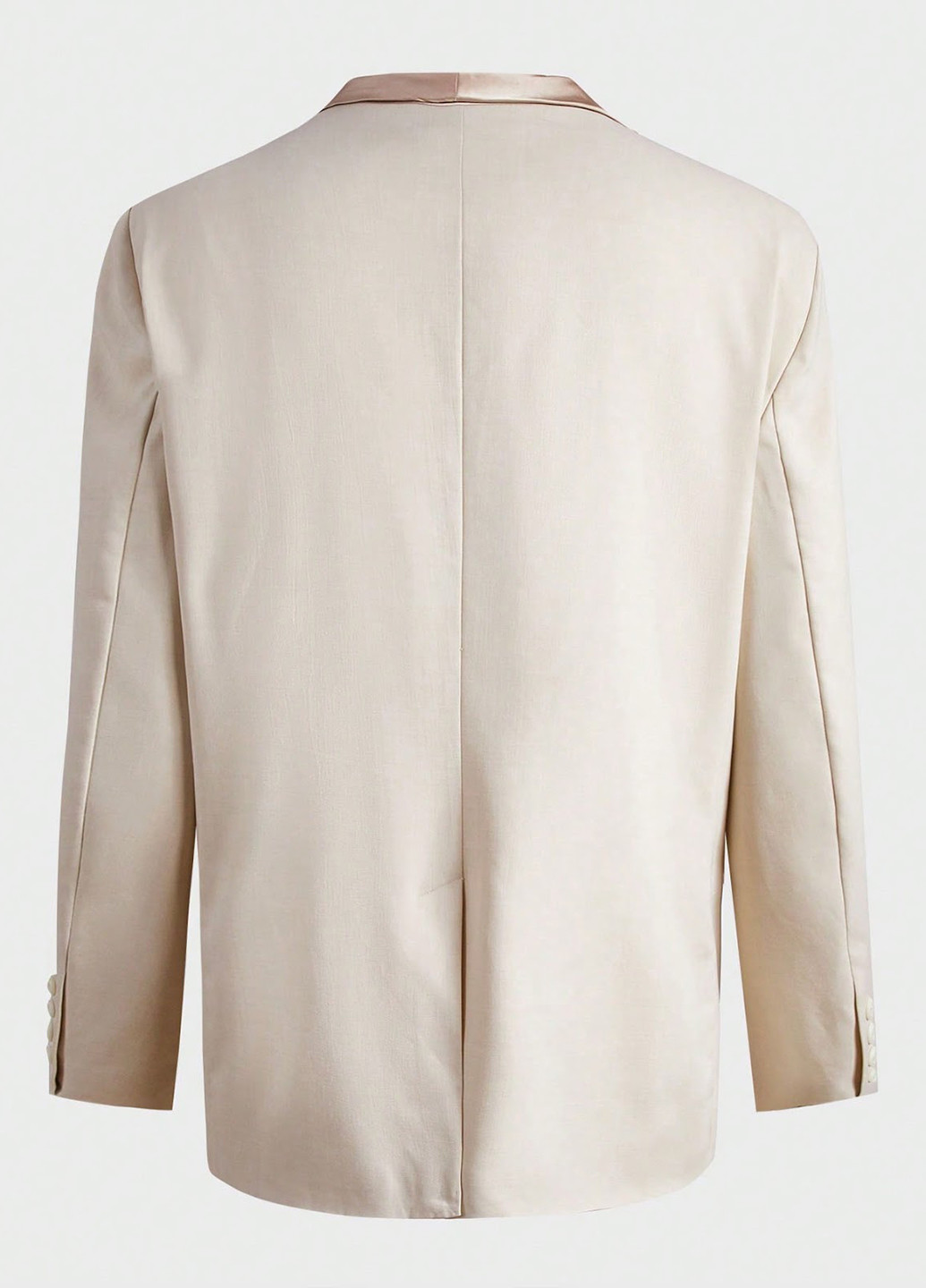 Світло-бежевий демісезонний костюм (піджак, штани) брючний SHEIN