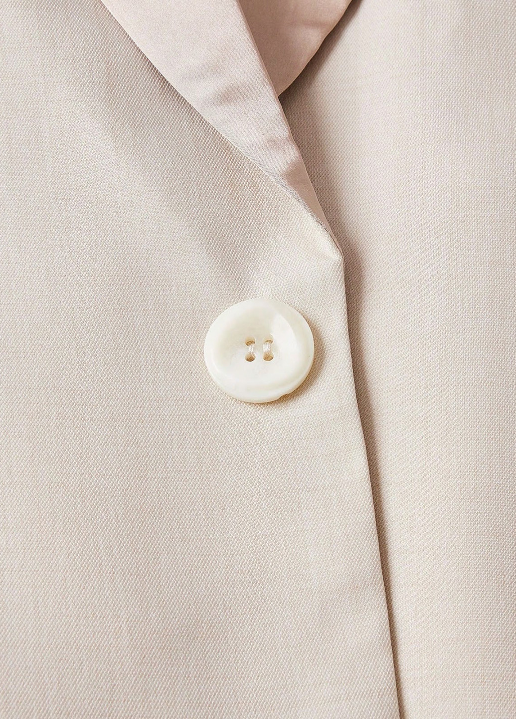 Світло-бежевий демісезонний костюм (піджак, штани) брючний SHEIN