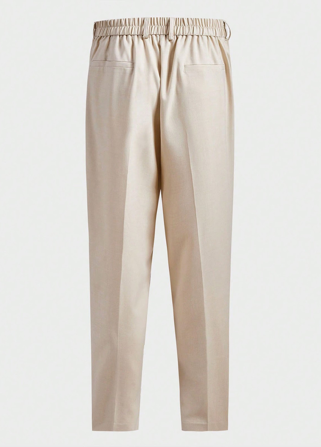 Світло-бежевий демісезонний костюм (піджак, штани) брючний SHEIN