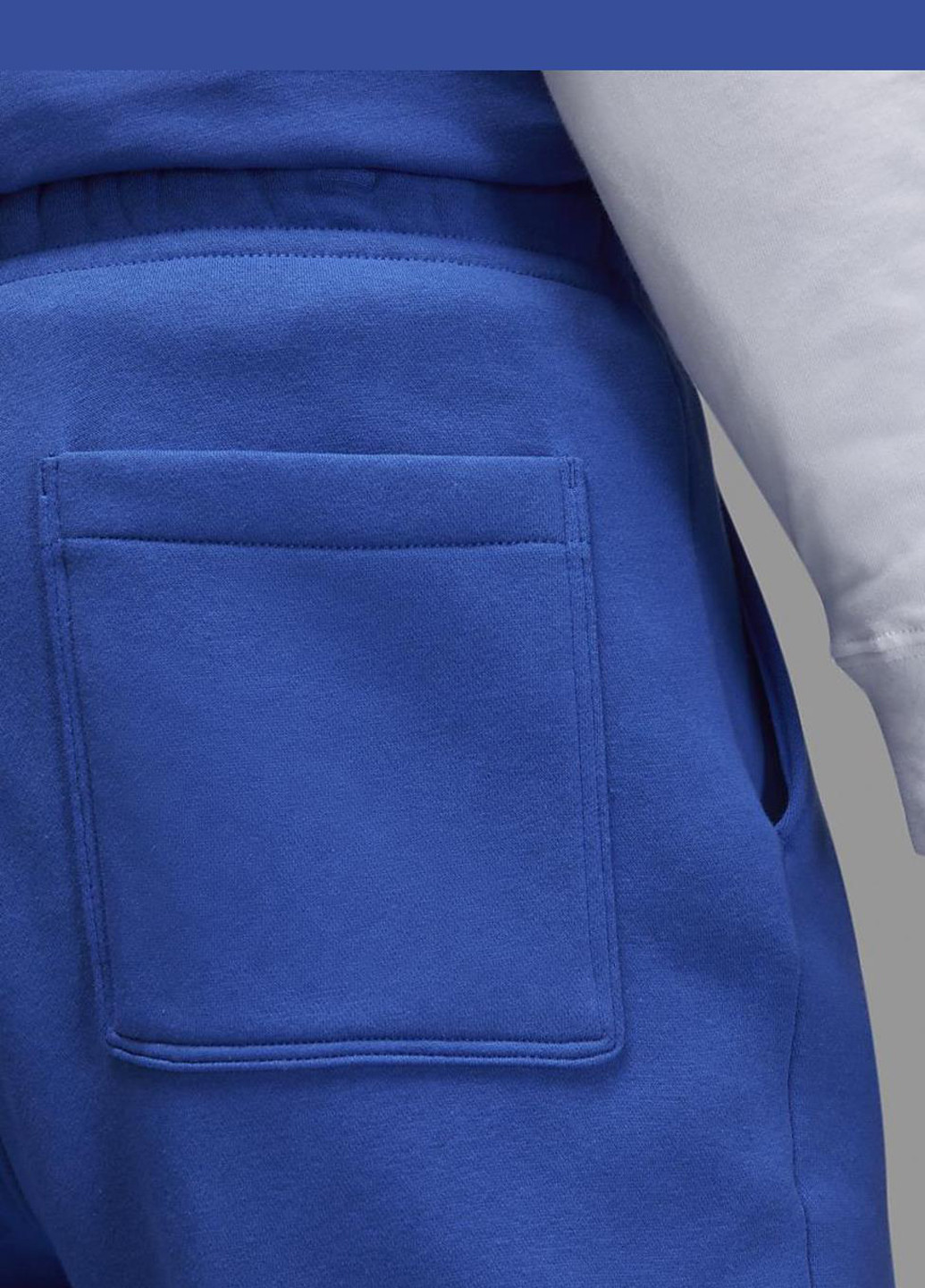 Синие спортивные демисезонные джоггеры брюки Jordan