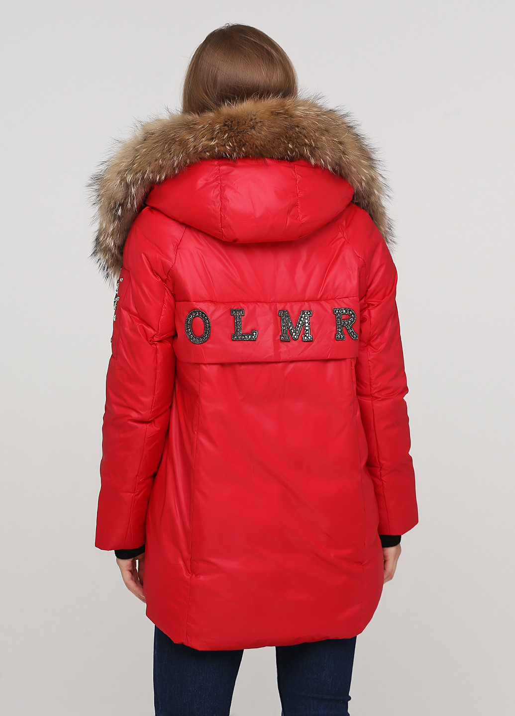 Червона зимня куртка Olanmear
