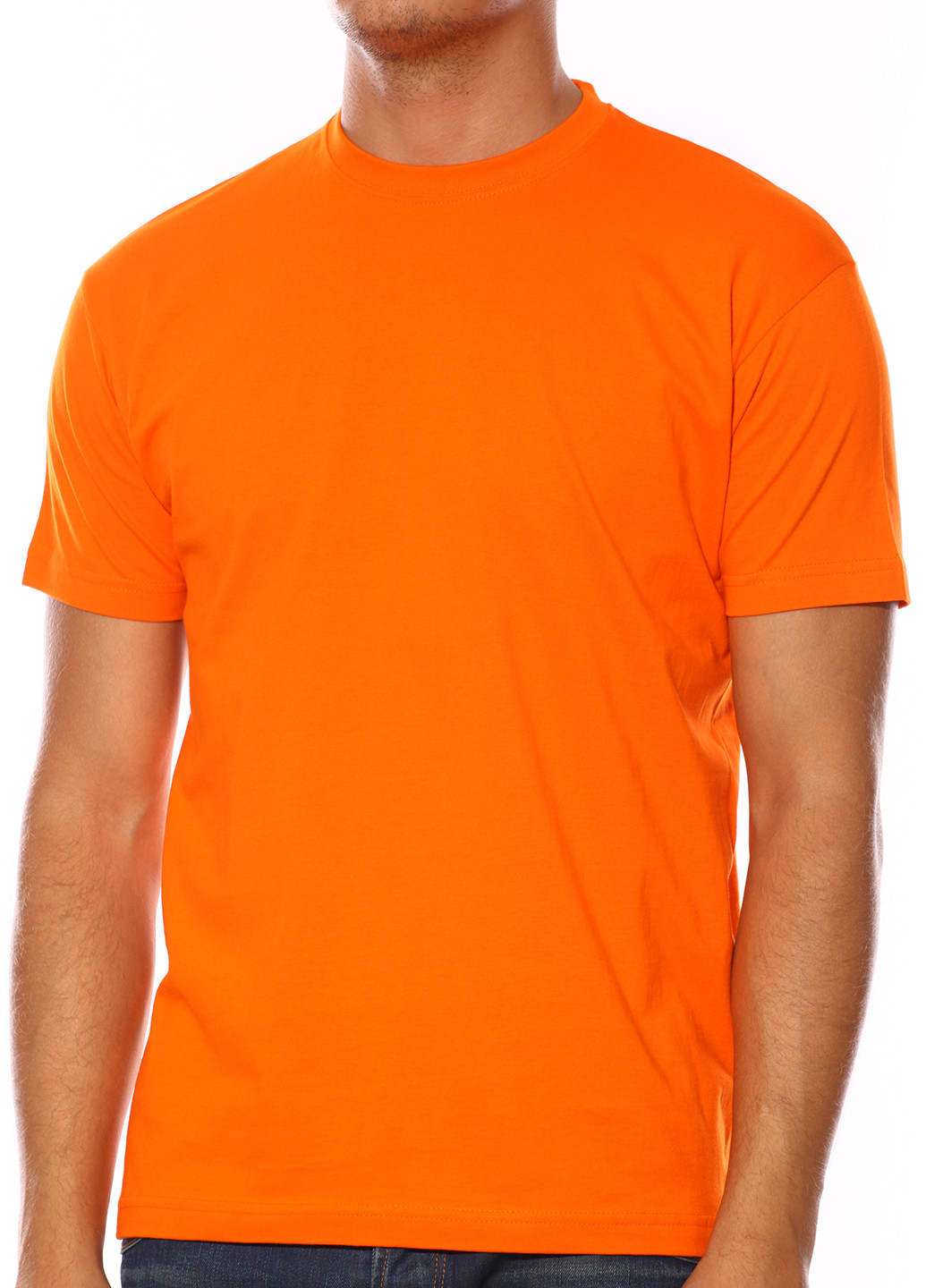 Оранжевая футболка Sol's