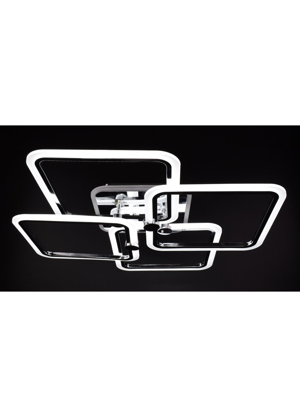 Люстра потолочная LED с пультом A2503/4L-RGB-ch Хром 11х64х64 см. Sunnysky (253629164)