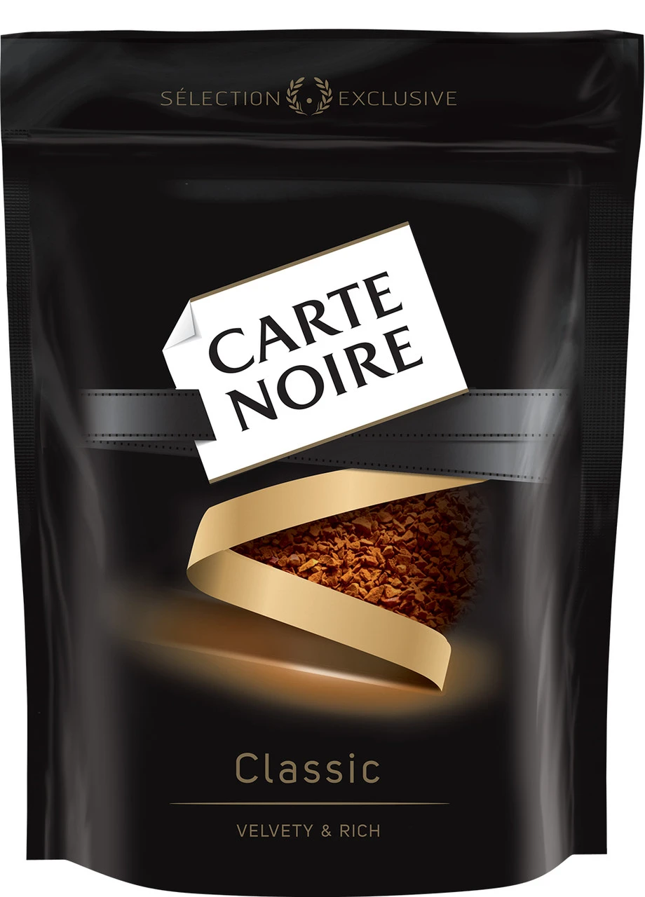 Кава розчинна Carte Noire Classic 140 г Jacobs (254976637)
