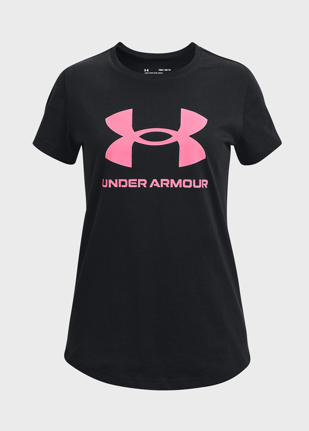 Чорна літня футболка Under Armour