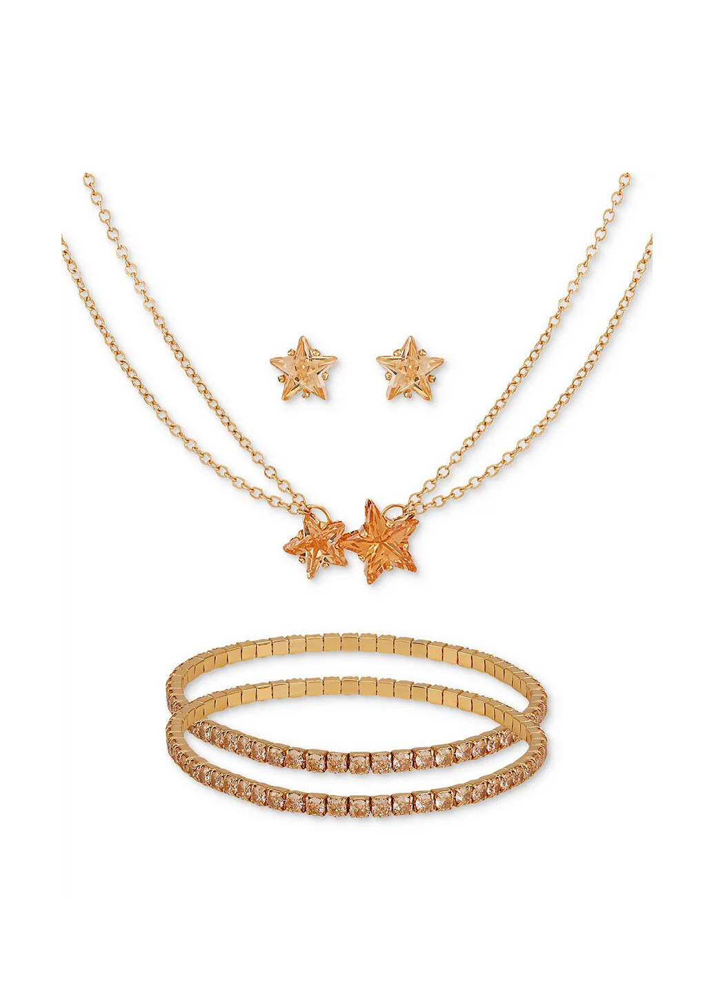 Комплект украшений (подвеска, серьги, браслет 2 шт.) Guess (322408739)