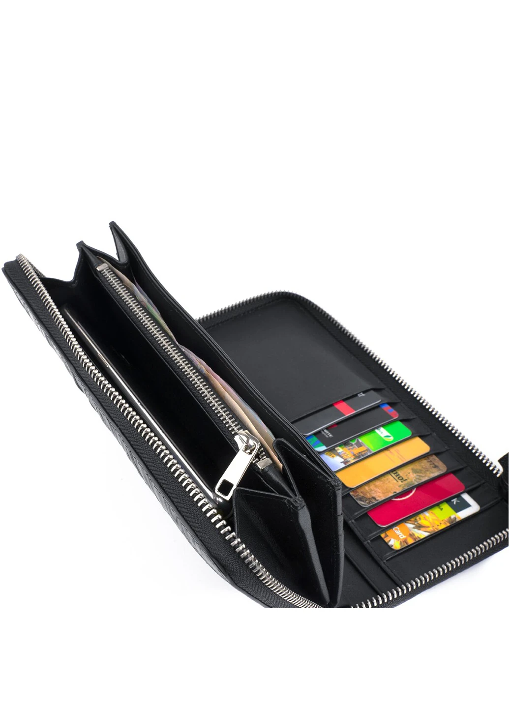 Мужской кожаный кошелек 20,5х11 см Crocodile leather (229458596)