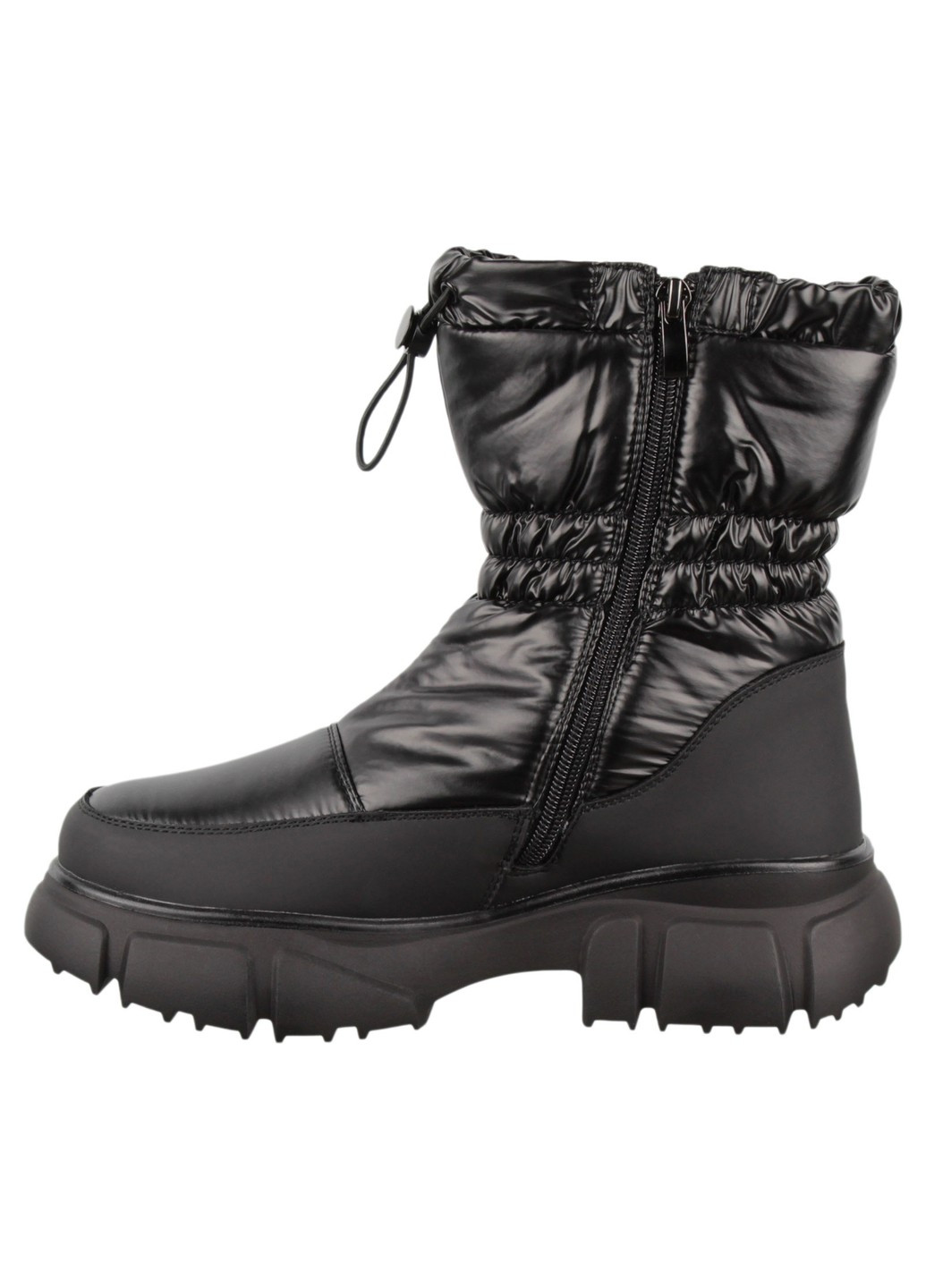 Зимние женские ботинки на низком ходу 198503 Meglias тканевые