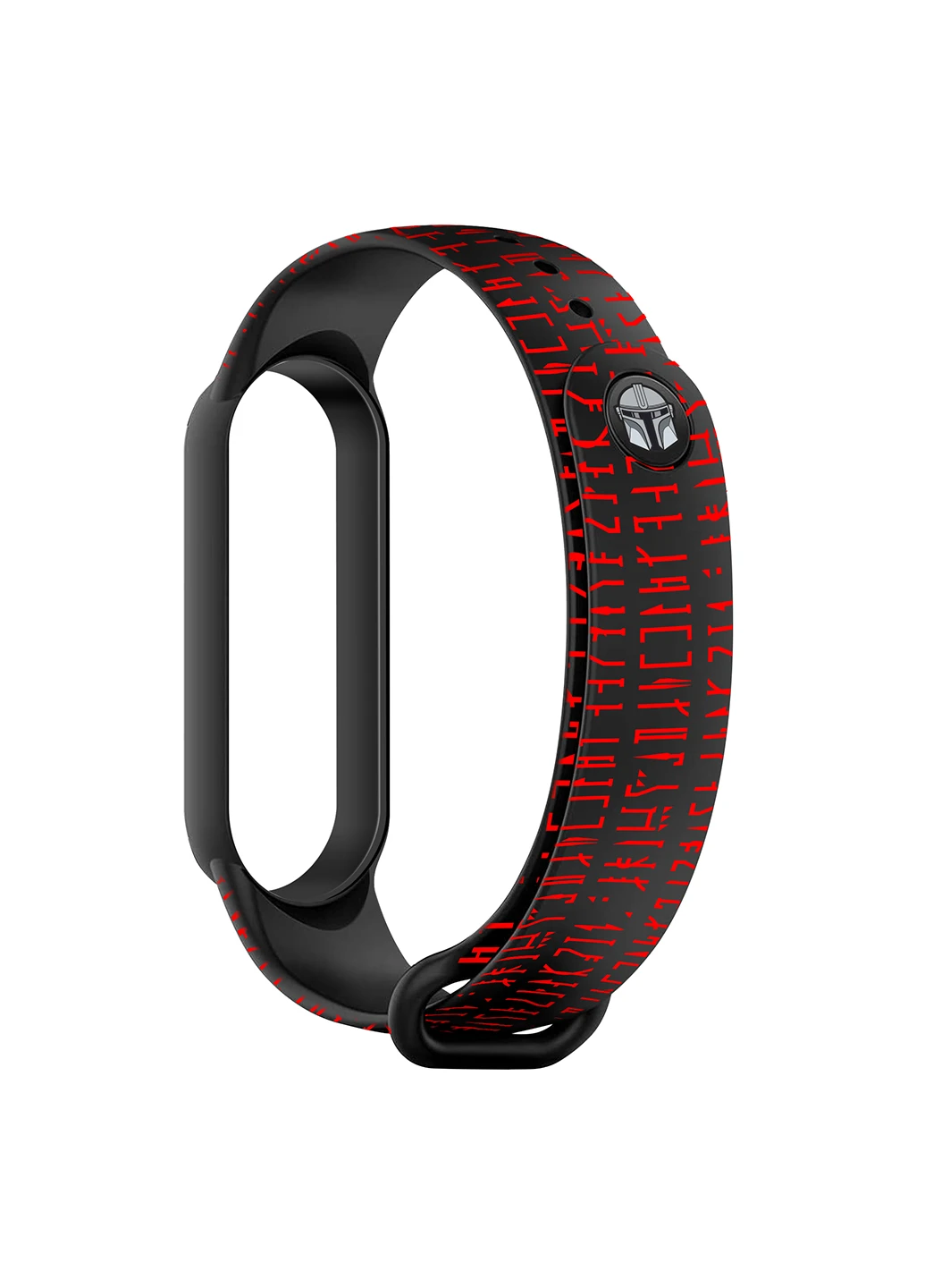 Ремінець Black (ARM59254) ArmorStandart This is the Way для Xiaomi Mi Band 6/5 Dark Lord (238135748)