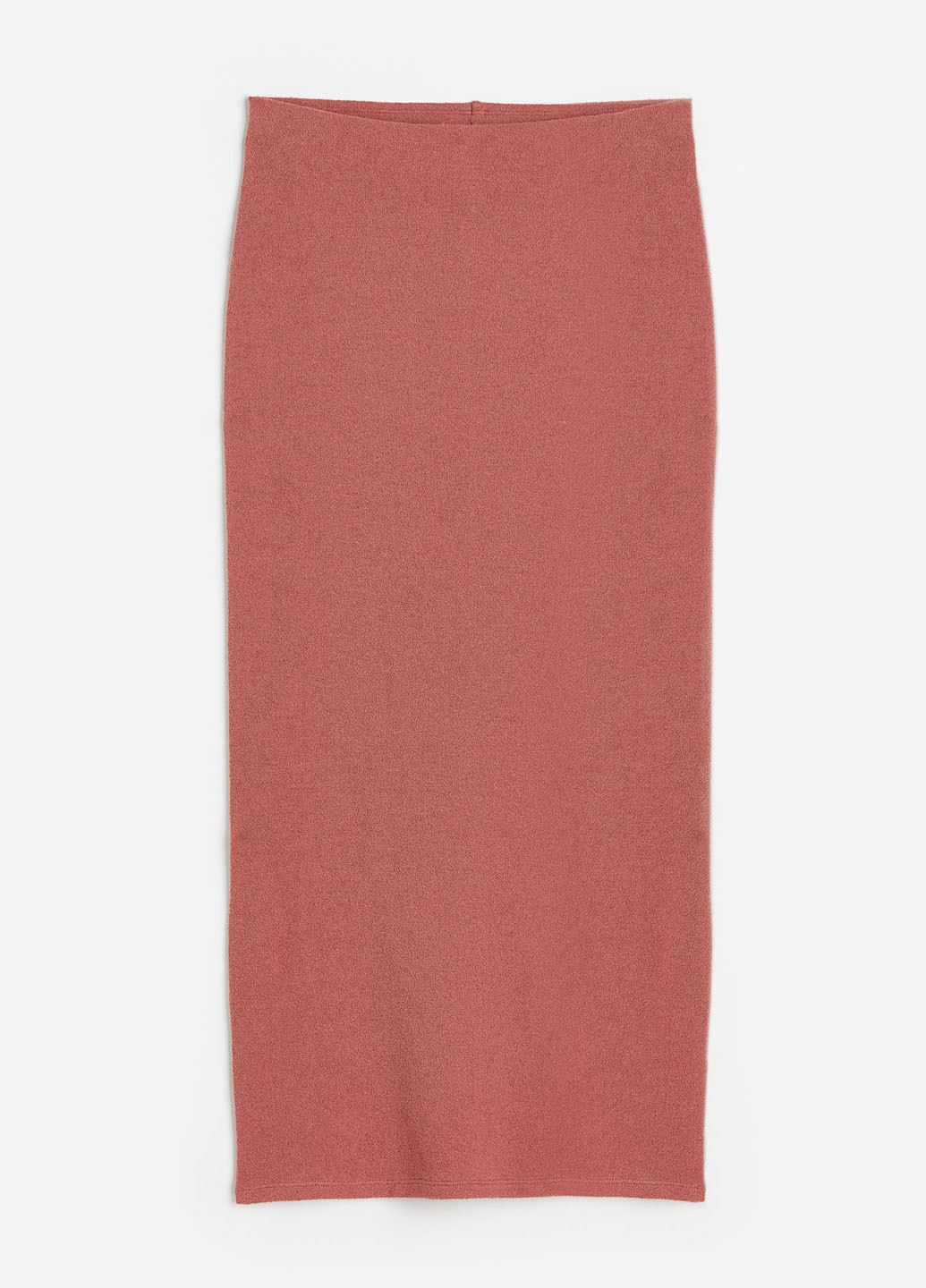 Лиловая кэжуал однотонная юбка H&M