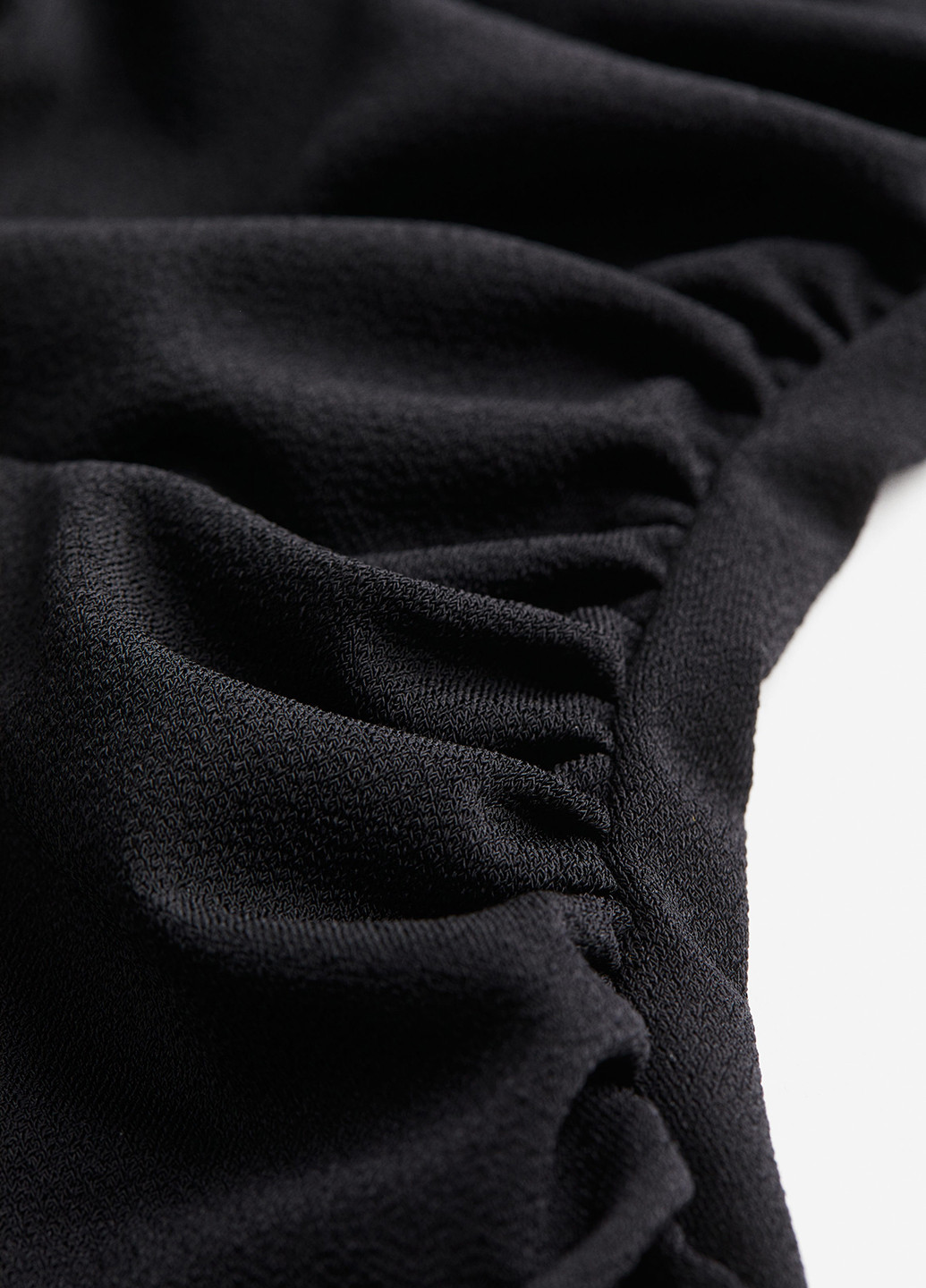 Чорна ділова, кежуал сукня H&M однотонна