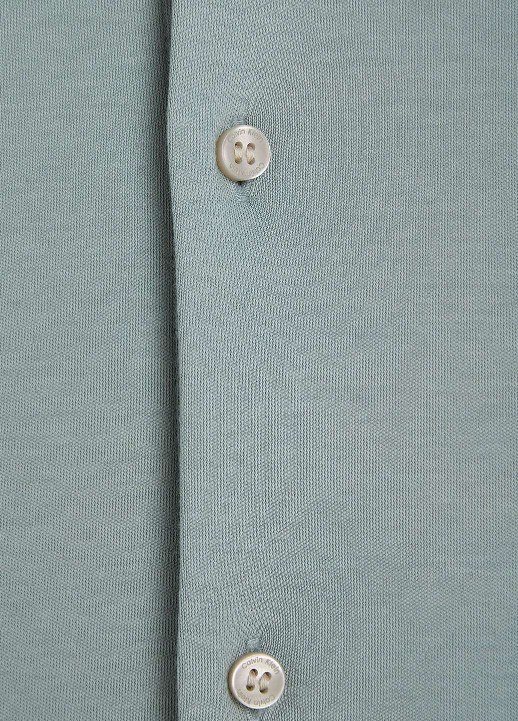 Серая кэжуал рубашка однотонная Calvin Klein