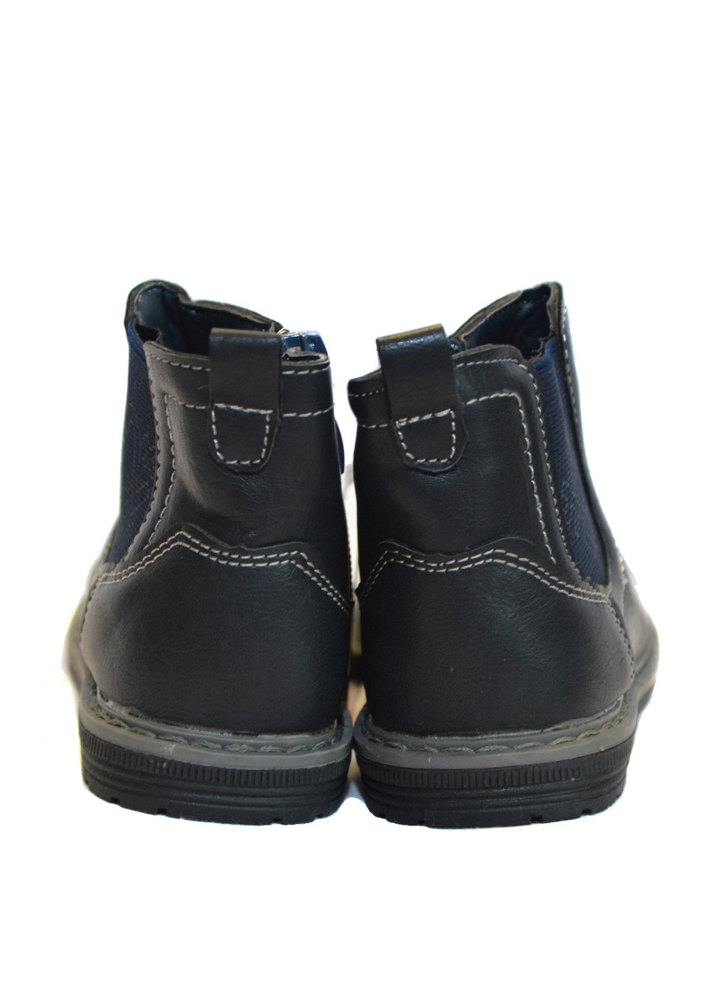 Темно-синие кэжуал осенние ботинки Apawwa