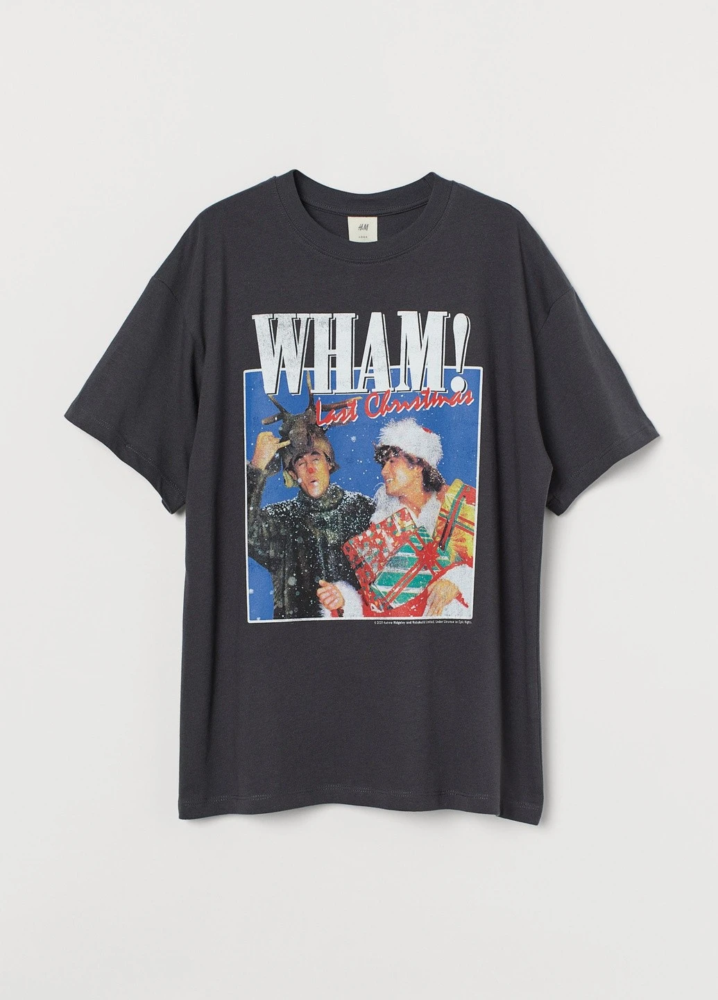 Світло-синя футболка H&M