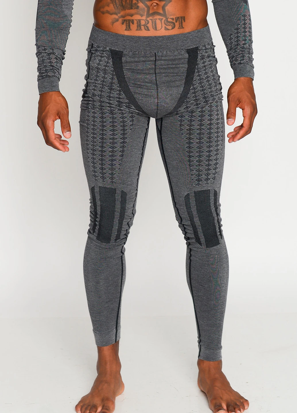 Чоловічі термоштани з шерстю альпаки L-XL Hanna Style (196557863)