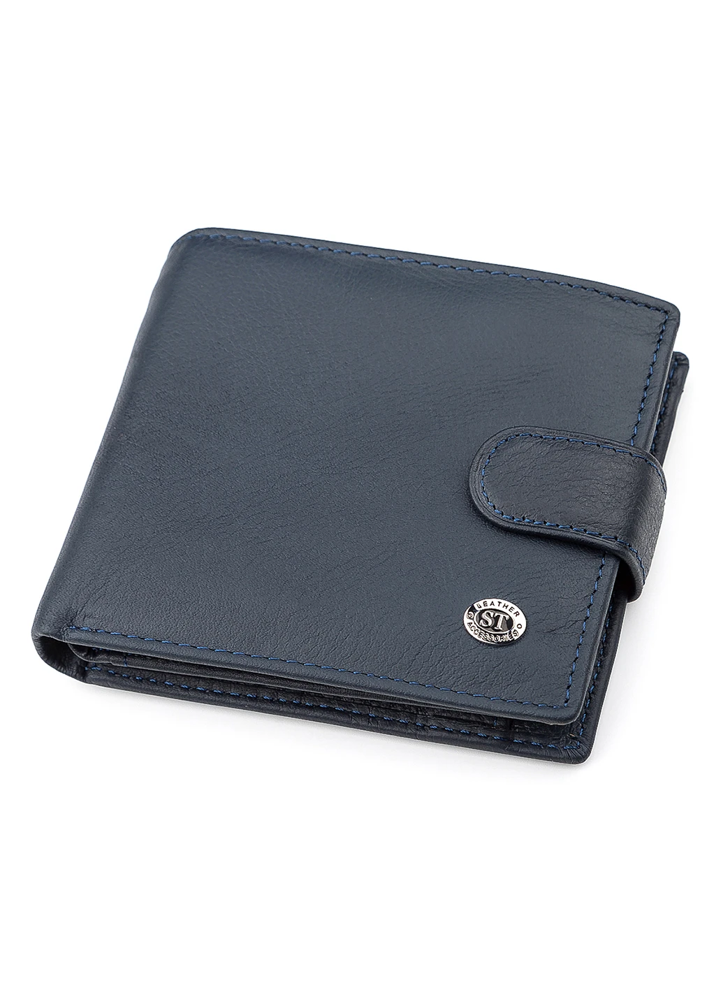 Мужской кожаный кошелек 12х10х3 см st leather (229460612)