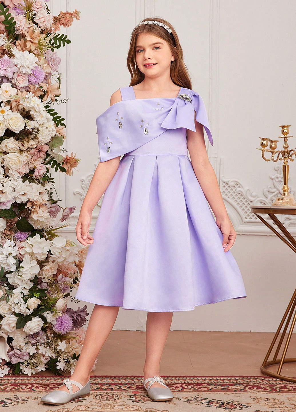 Сиреневое платье SHEIN (331739118)