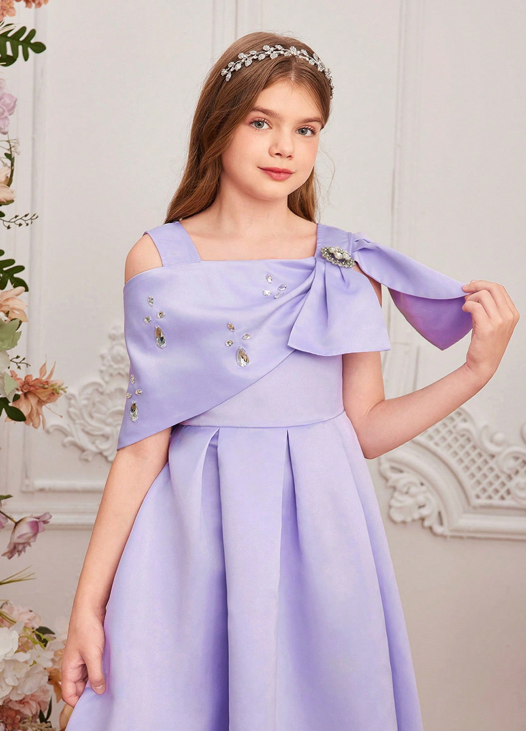 Сиреневое платье SHEIN (331739118)