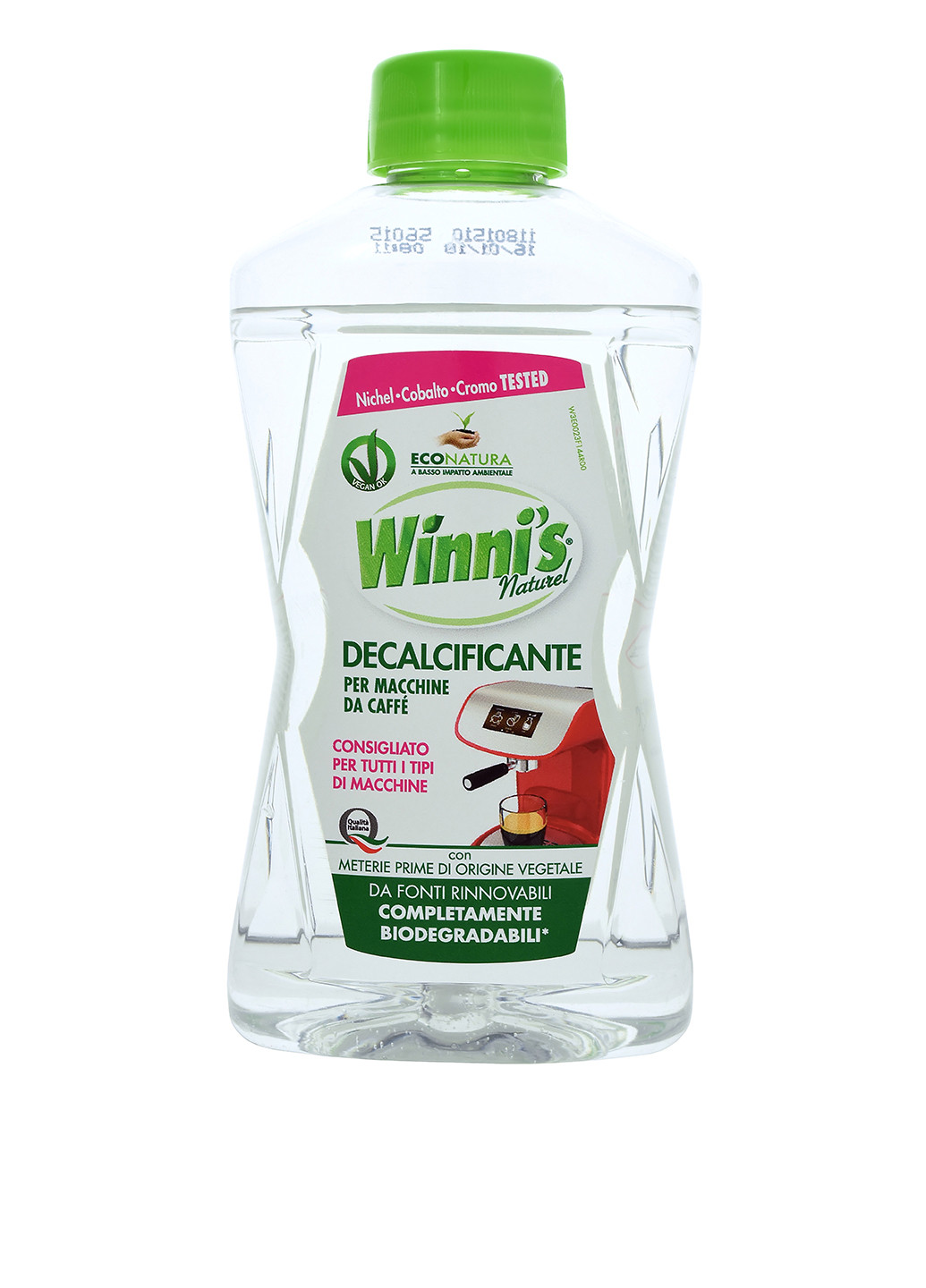 Очиститель для кофемашин гипоалергенный Decalcificante, 250 ml Winni's (174485453)