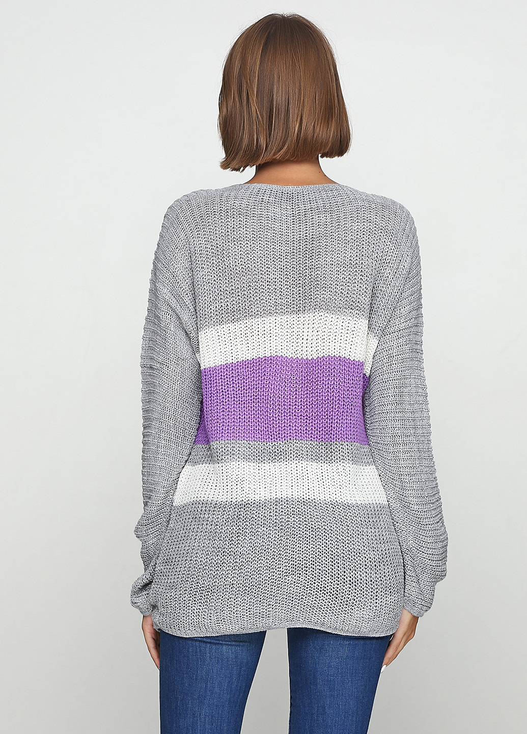 Светло-серый демисезонный пуловер пуловер Eser