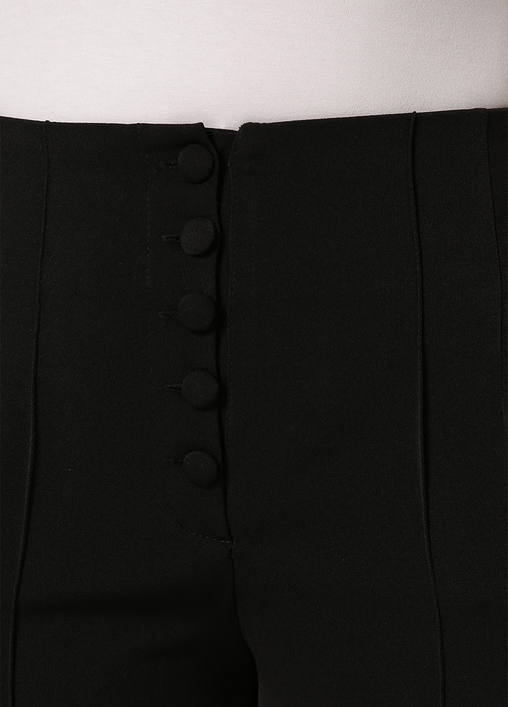 Черные кэжуал демисезонные зауженные брюки Carica