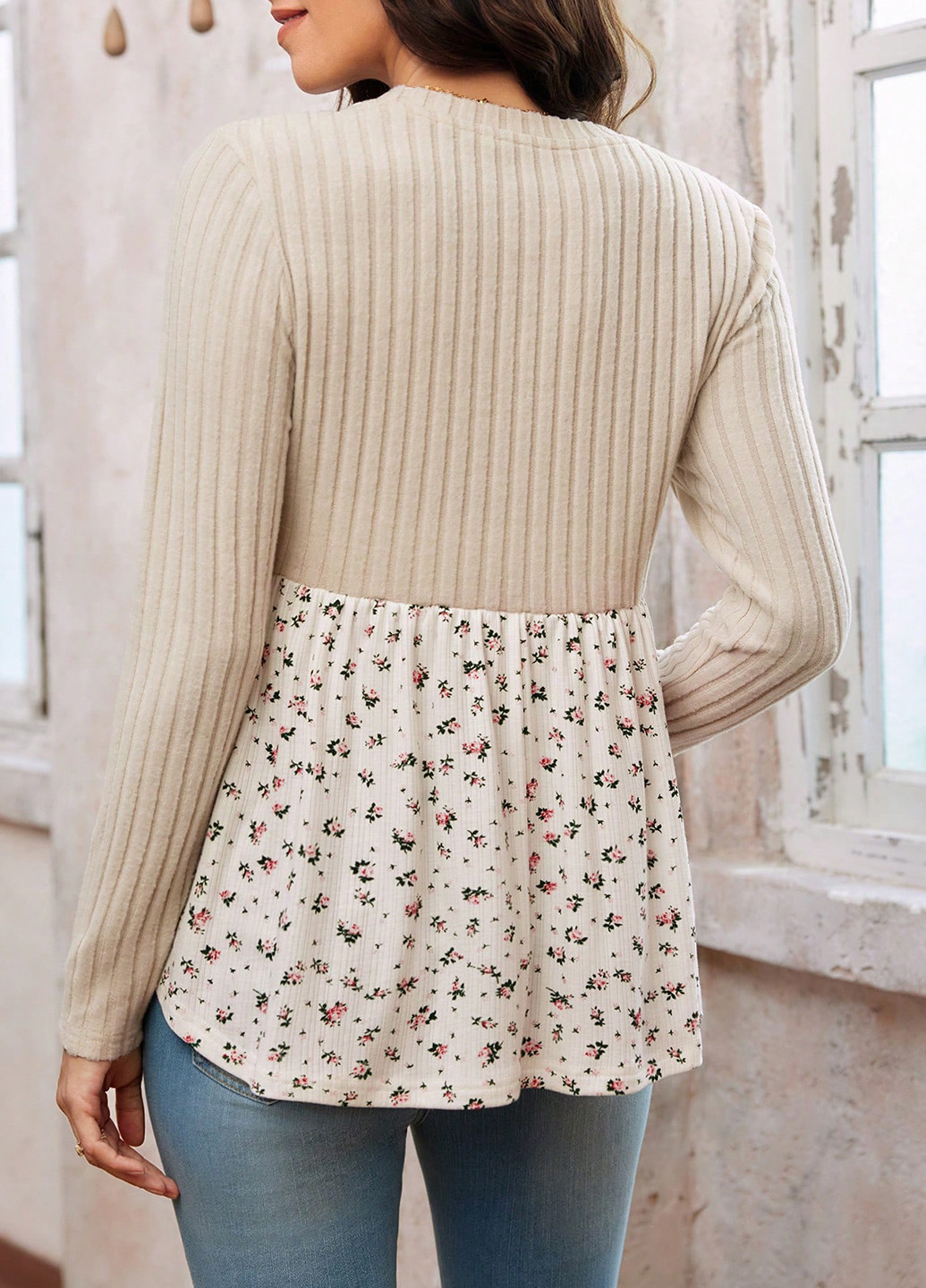 Лонгслів для вагітних SHEIN (341100478)