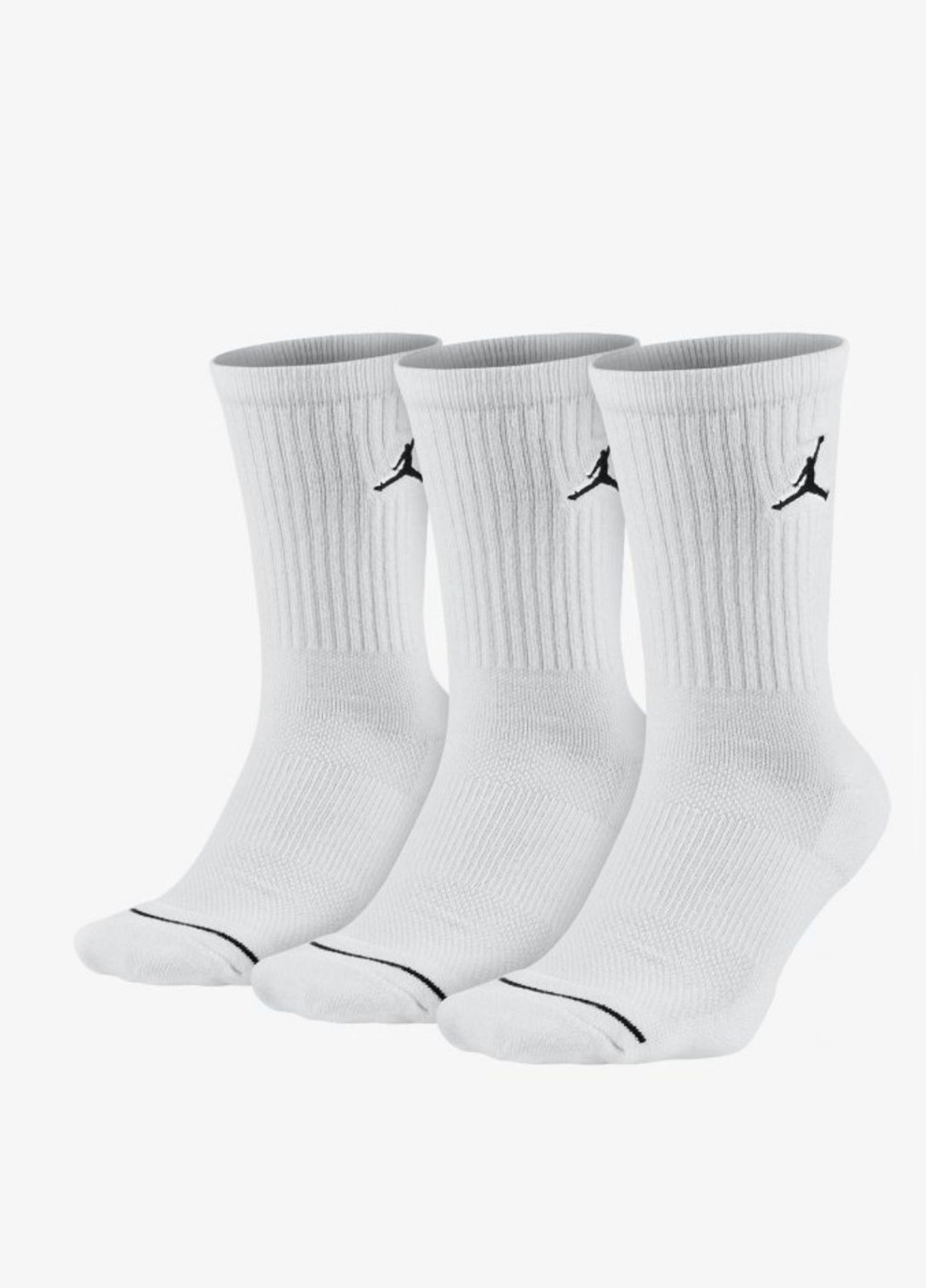 Белые носки dx9632-100 (3 пары) Jordan логотипы (311948019)