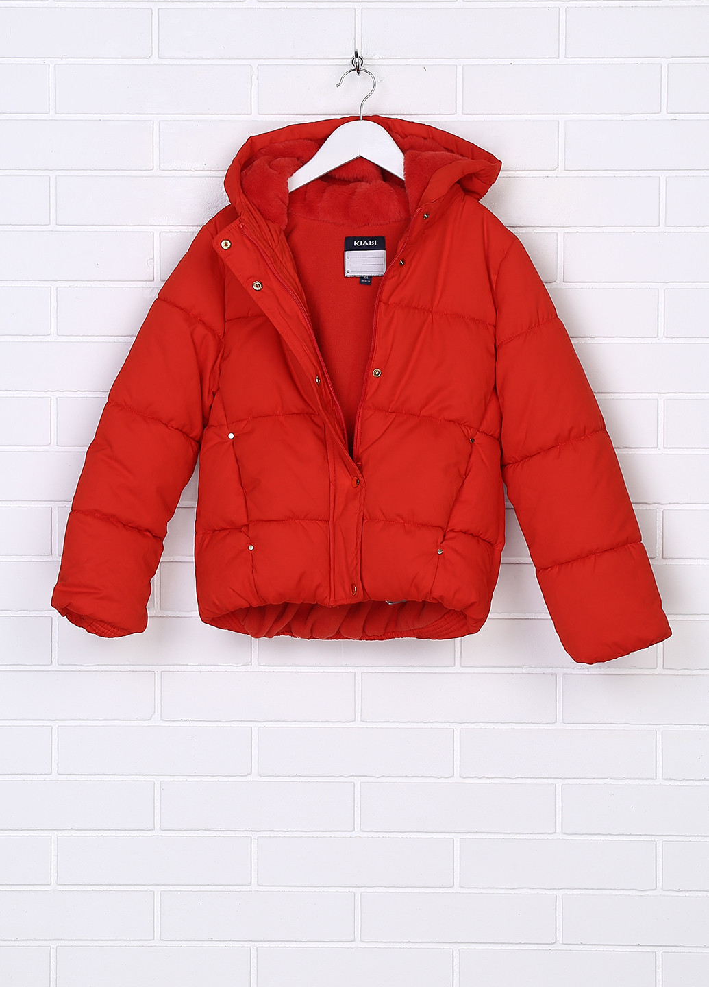 Червона зимня куртка Kiabi