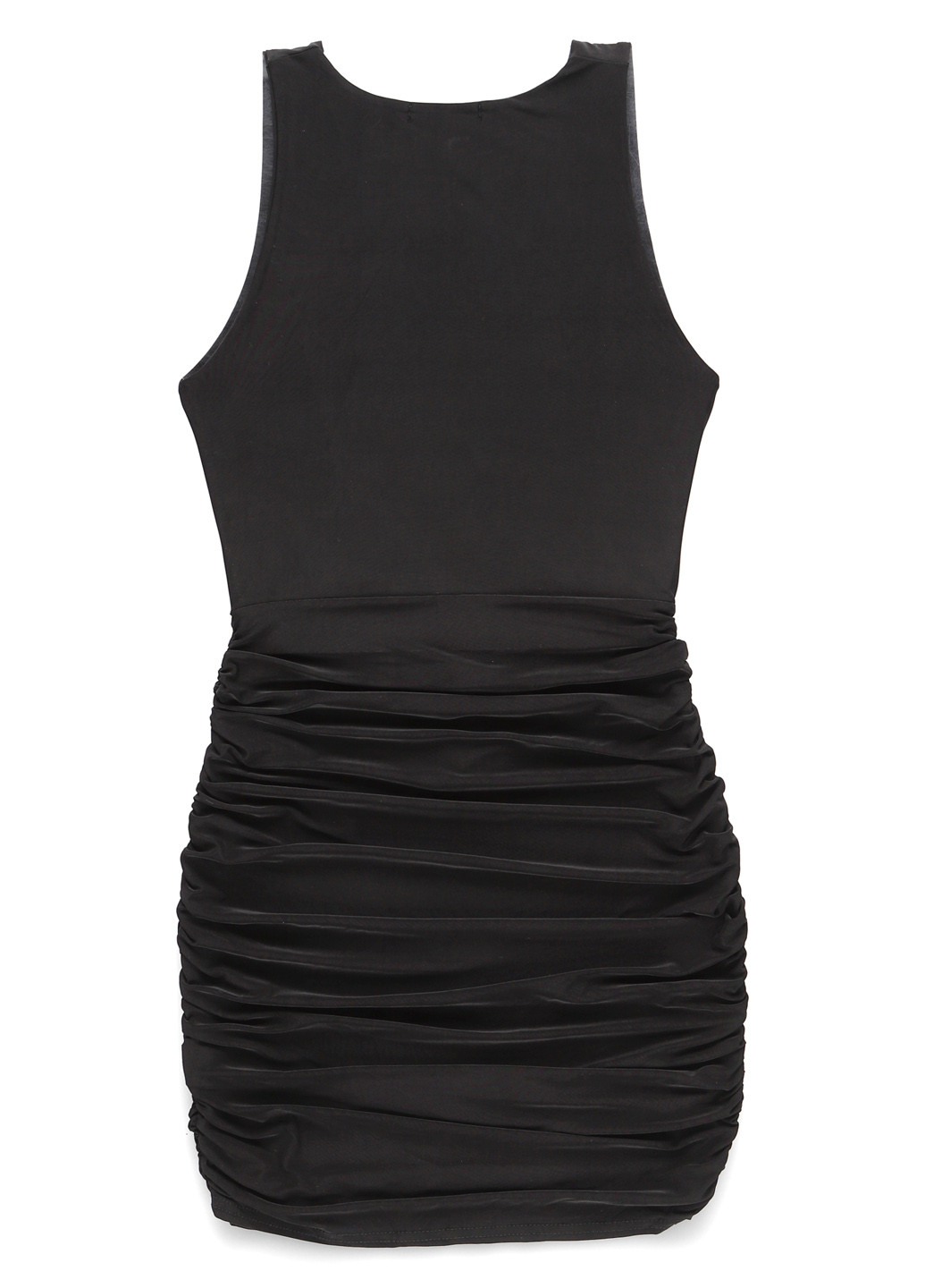 Чорна коктейльна сукня силуетна IN THE STYLE однотонна