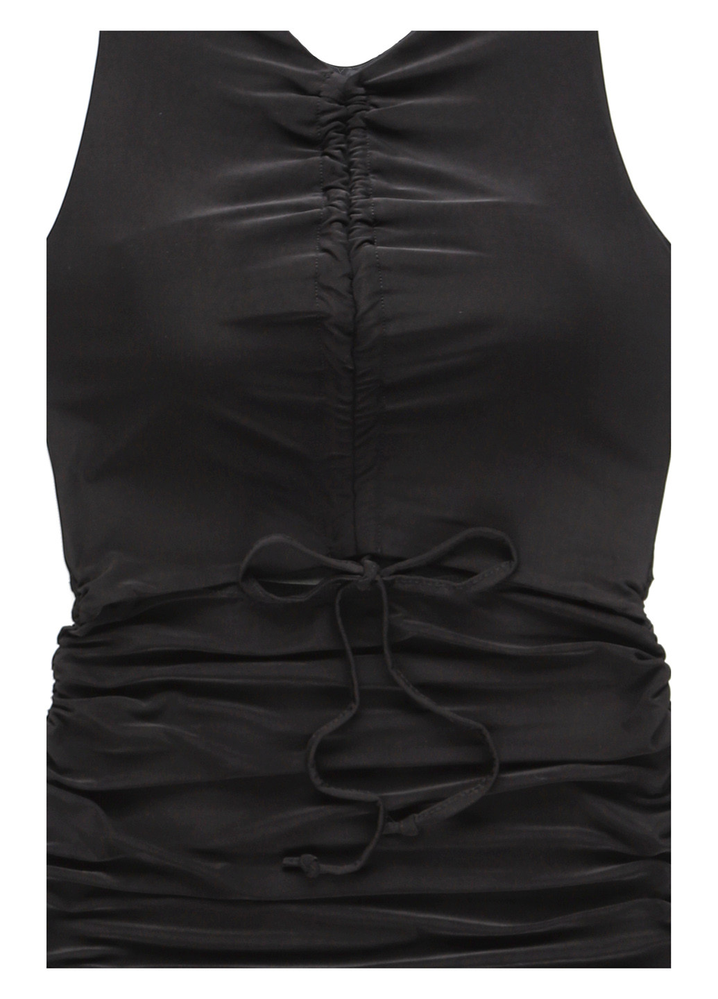 Чорна коктейльна сукня силуетна IN THE STYLE однотонна