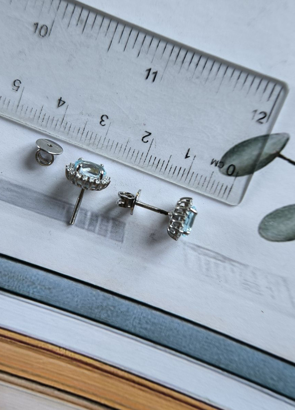 Серьги Silver Flame (354214693)