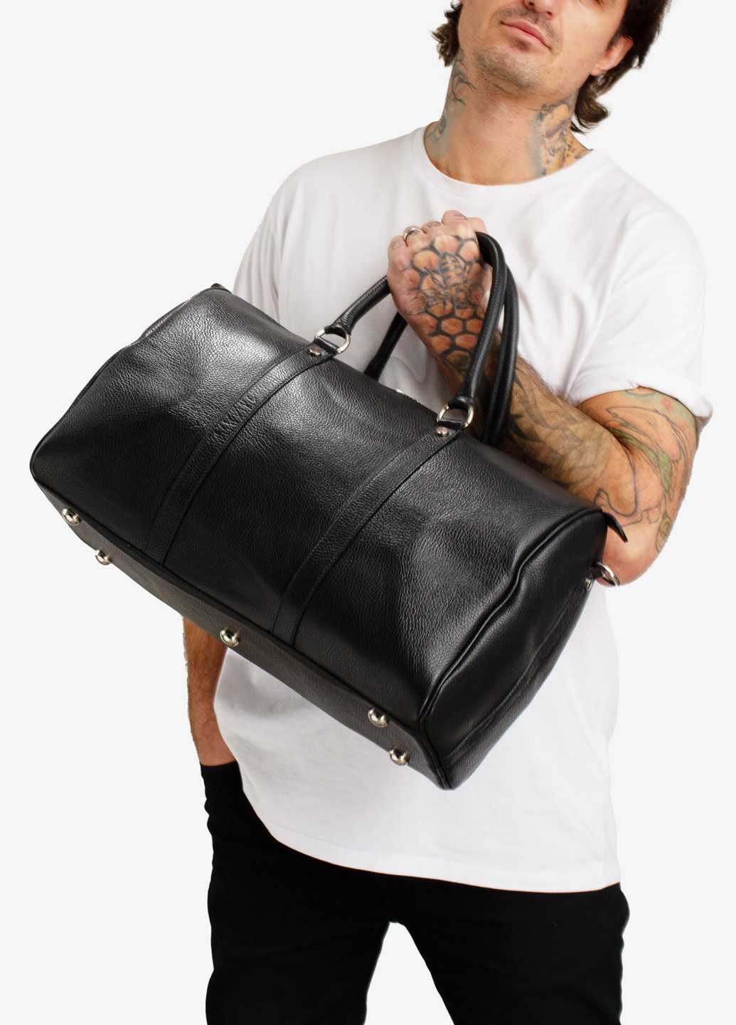Сумка шкіряна саквояж велика InBag Travel bag InBag Shop (256131907)